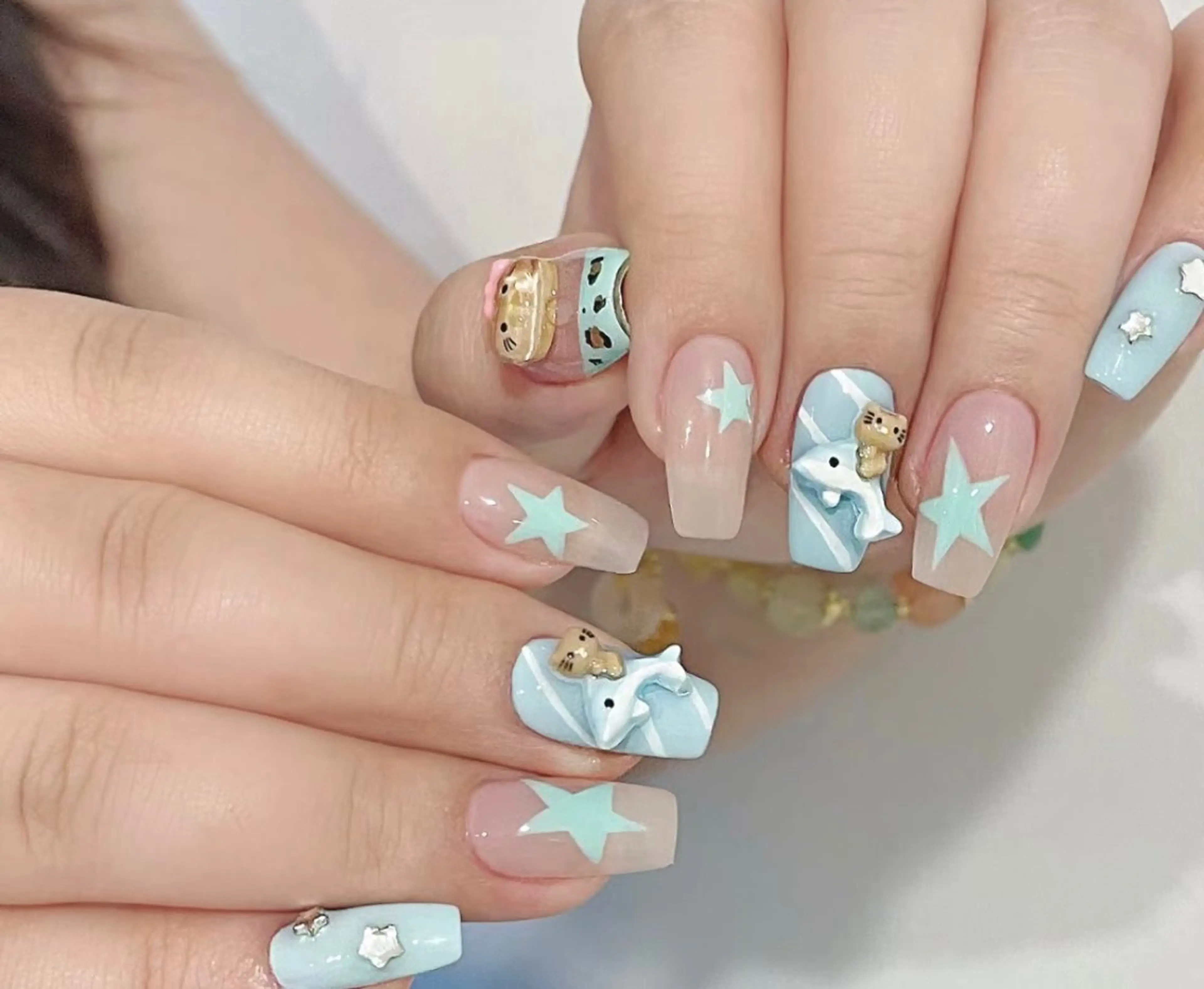 ネイル ハンドネイル ハンドケア 🍑 momo_nailのネイルデザイン