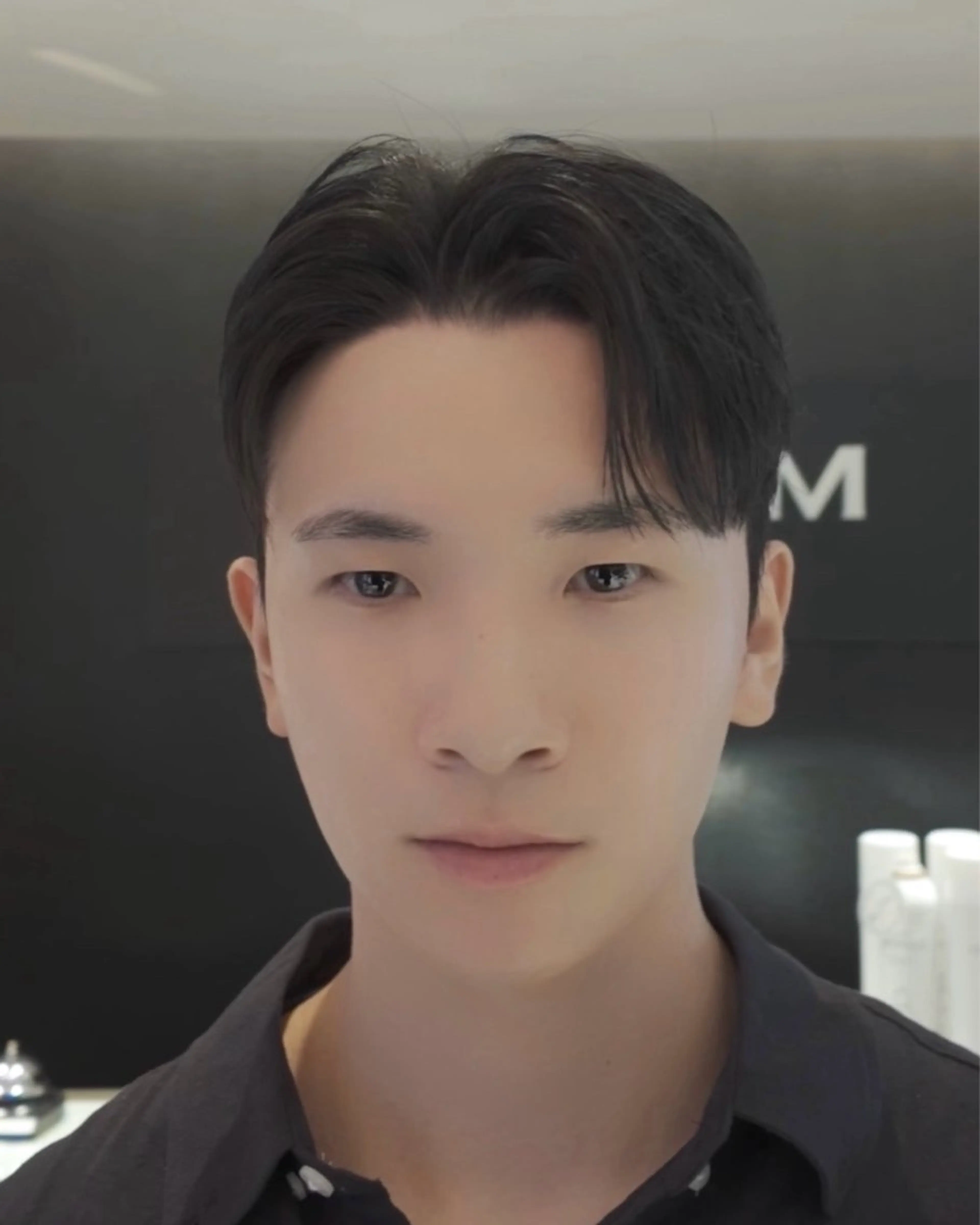 【当日限定】メンズカット+ダウンパーマ+アップパーマ #韓国ヘアの写真