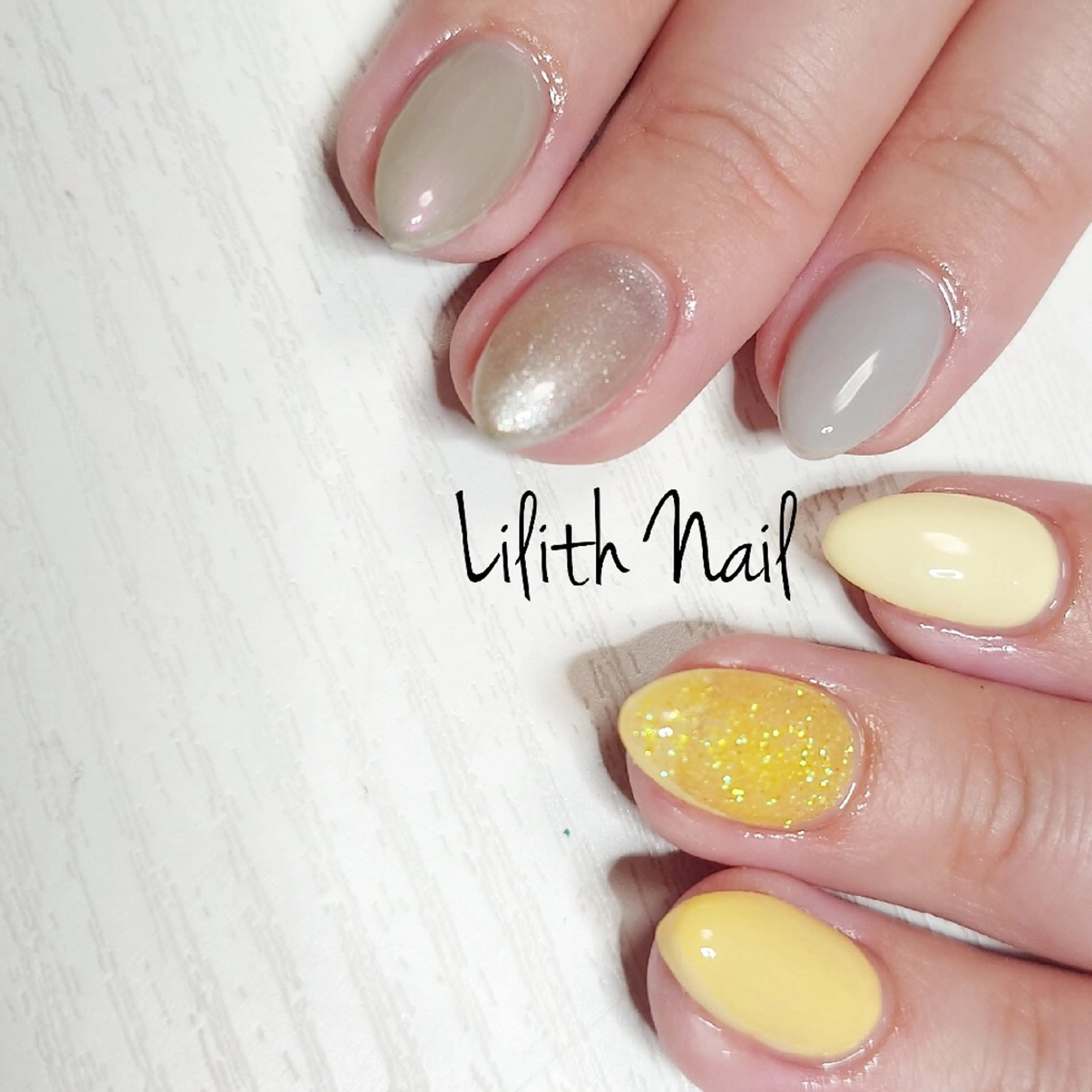 ネイル 春ネイル ハンドネイル Lilith Nailのネイルデザイン