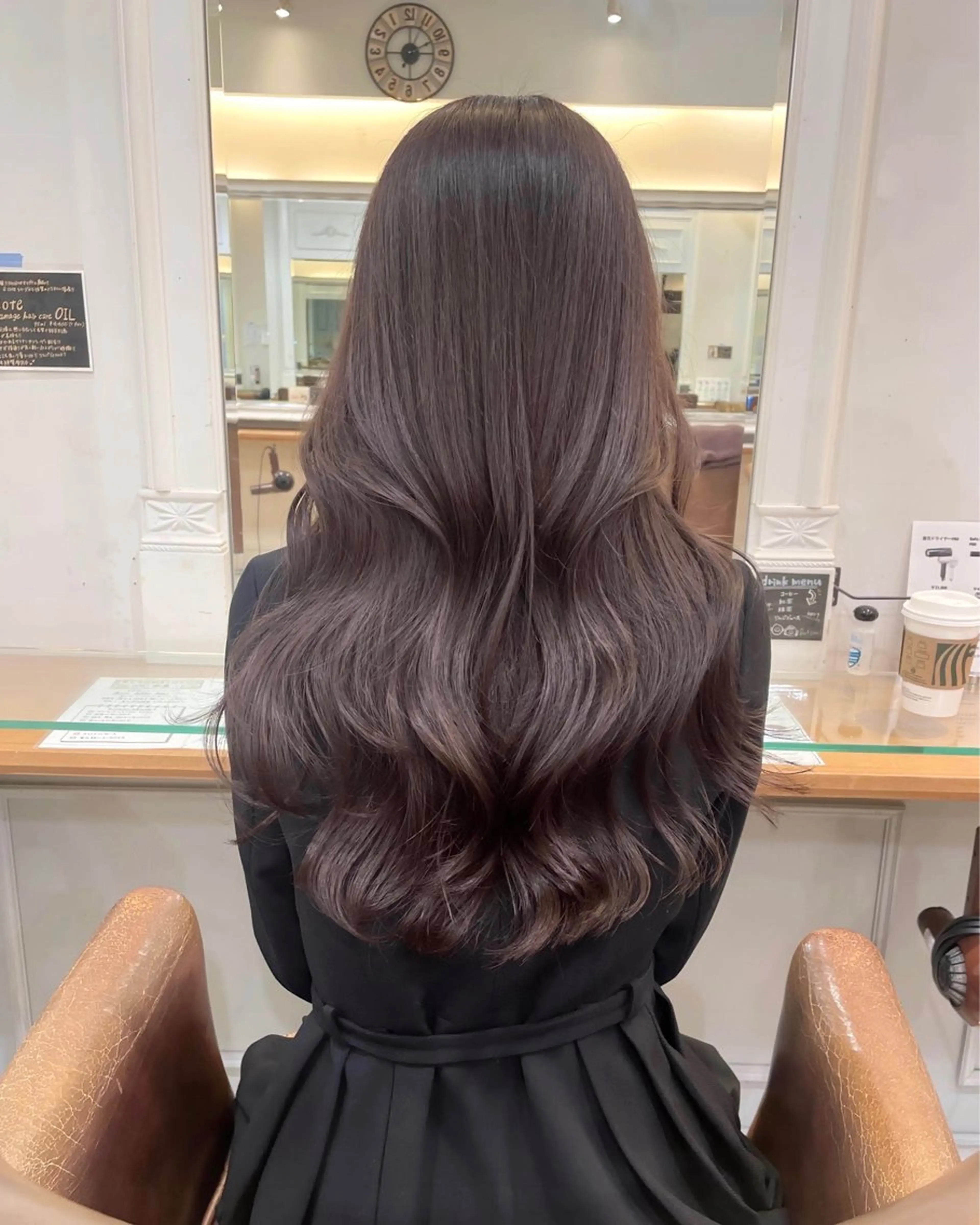 ロング カラー カット ヘアカラー トリートメント 横浜/レイヤーカット /韓国ヘア/佐藤記正のヘアスタイル