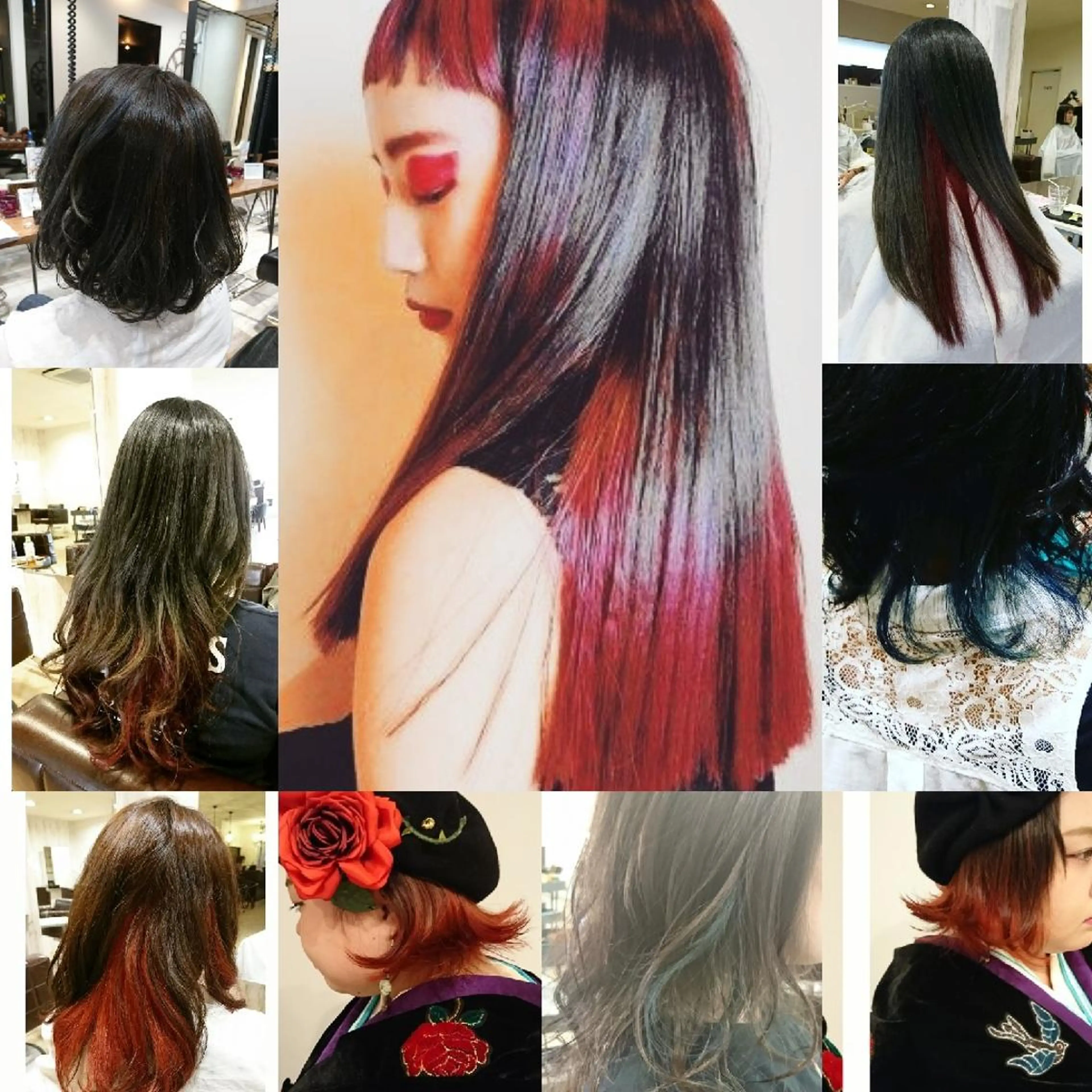 カット ヘアカラー トリートメント ACROあべの店所属・艶カラー/インナー /グラデ/大西小百合のヘアスタイル