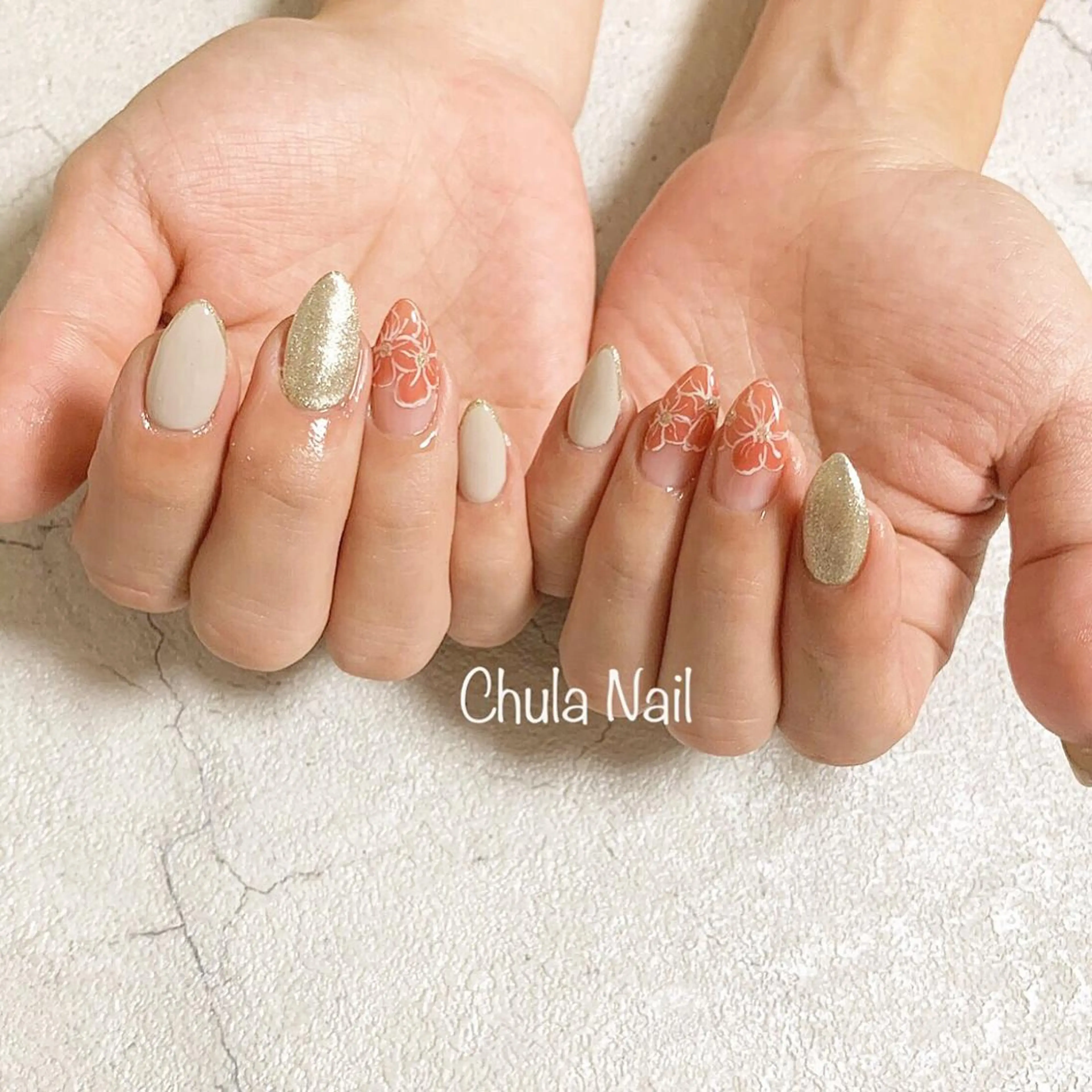 ネイル シンプルネイル ハンドネイル ハンドケア ëmma nail_ by chulaのネイルデザイン
