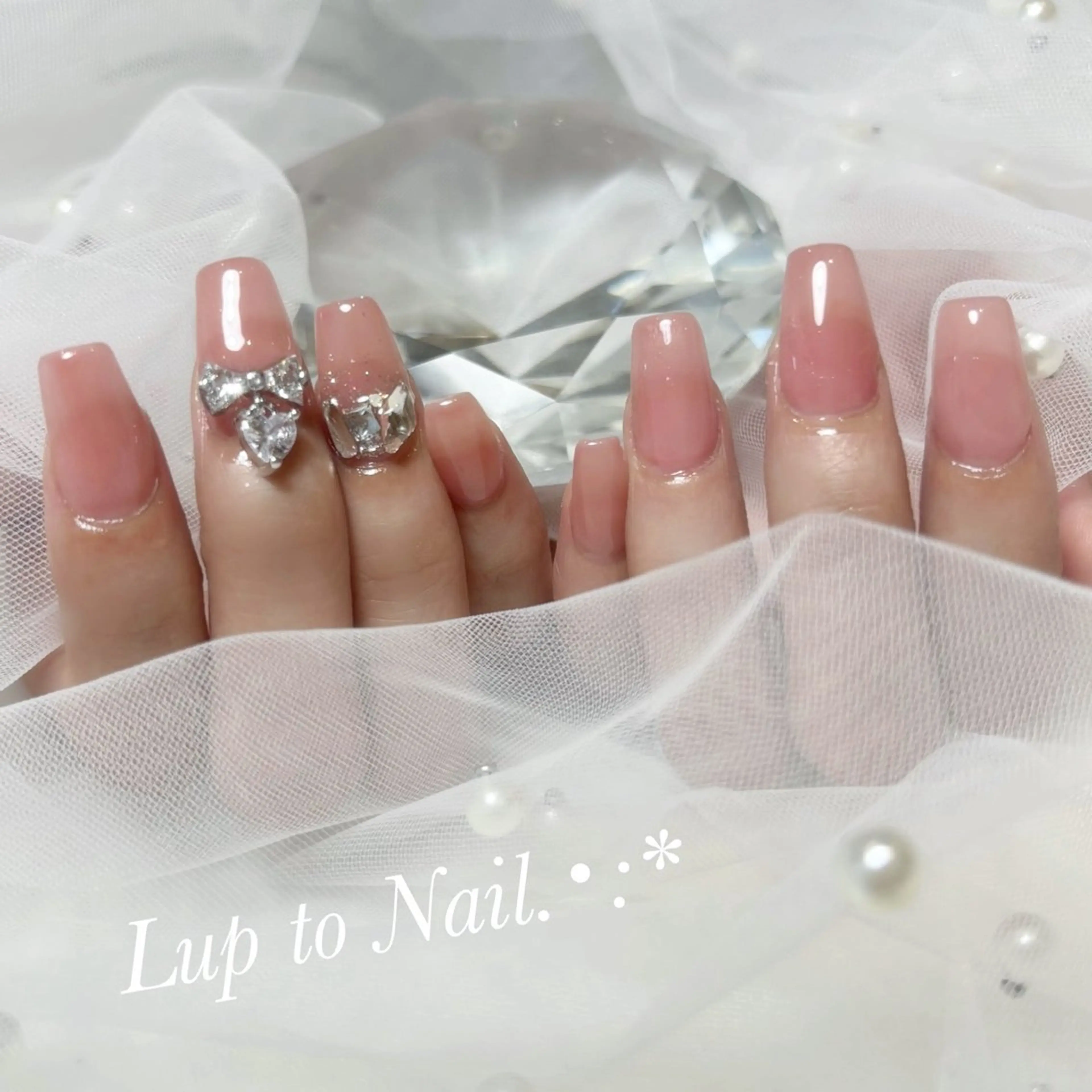 ネイル 春ネイル Lupto　Nail 【リップトゥネイル】のネイルデザイン