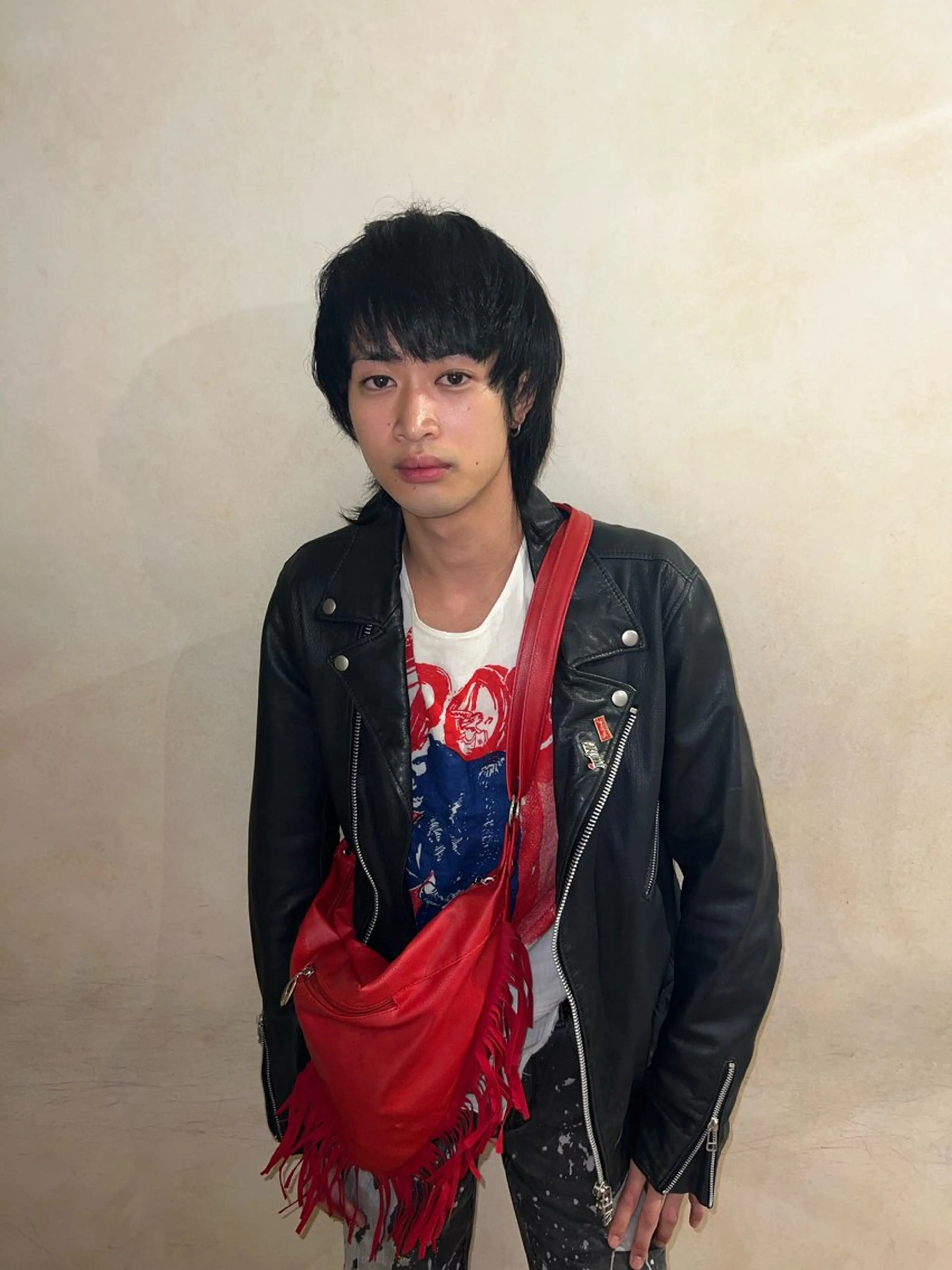 カラー メンズ メンズ就活ヘア ハイトーン/ピンク カラー/めい🎀のヘアスタイル