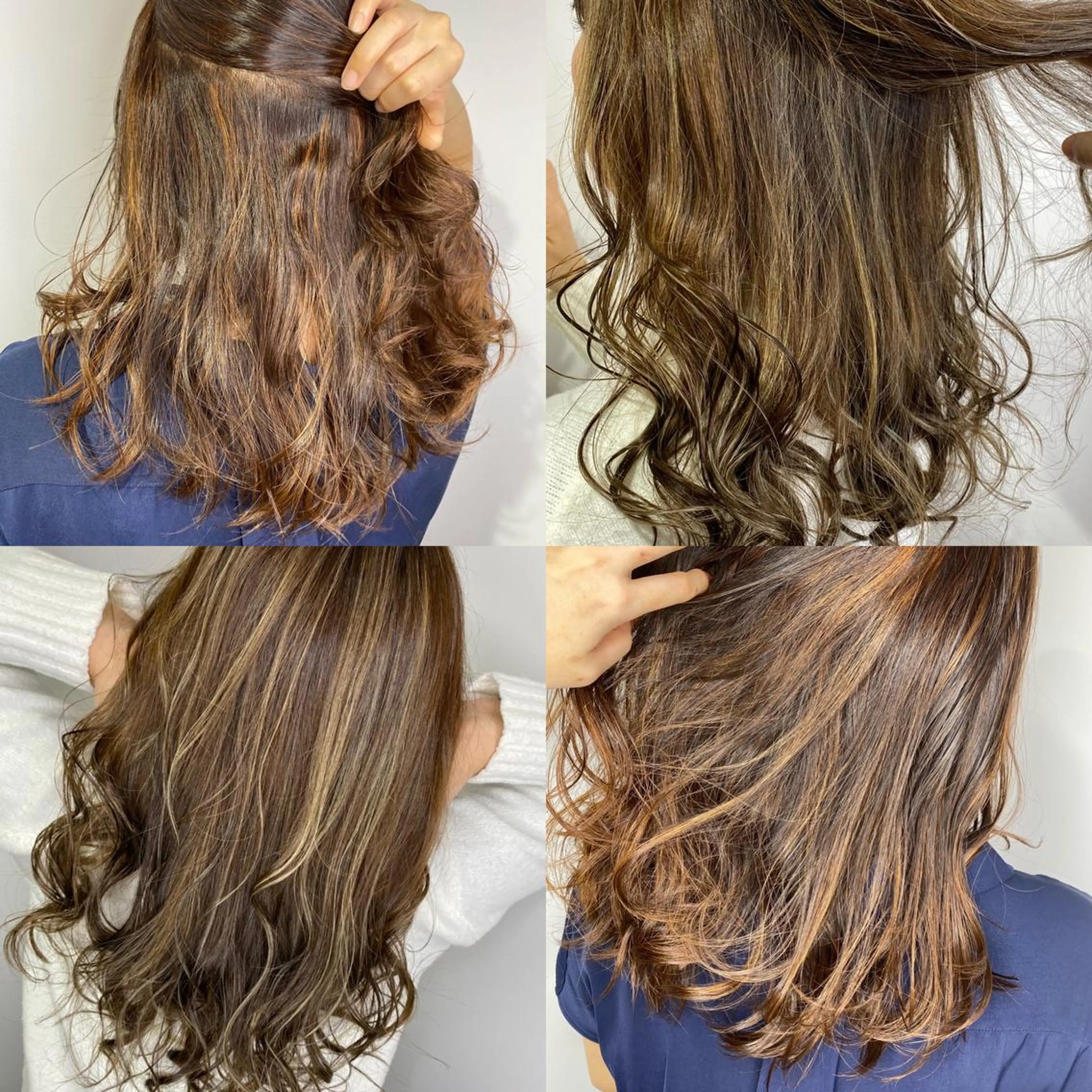 ロング カラー ハイライトカラー ハイライト Geniee Horie🍙RINのその他イメージ