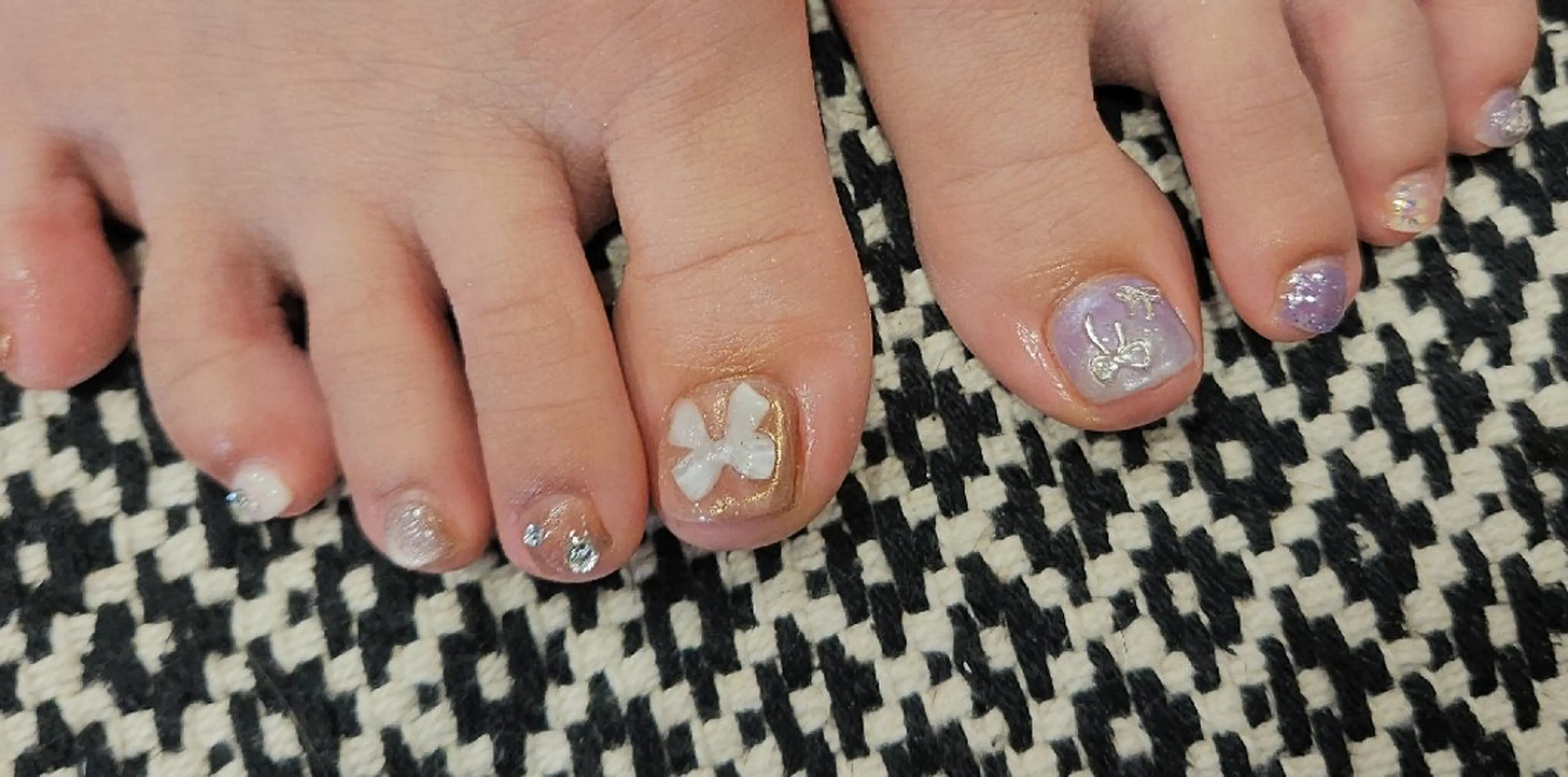 ネイル フットネイル 関口 友菜のヘアスタイル