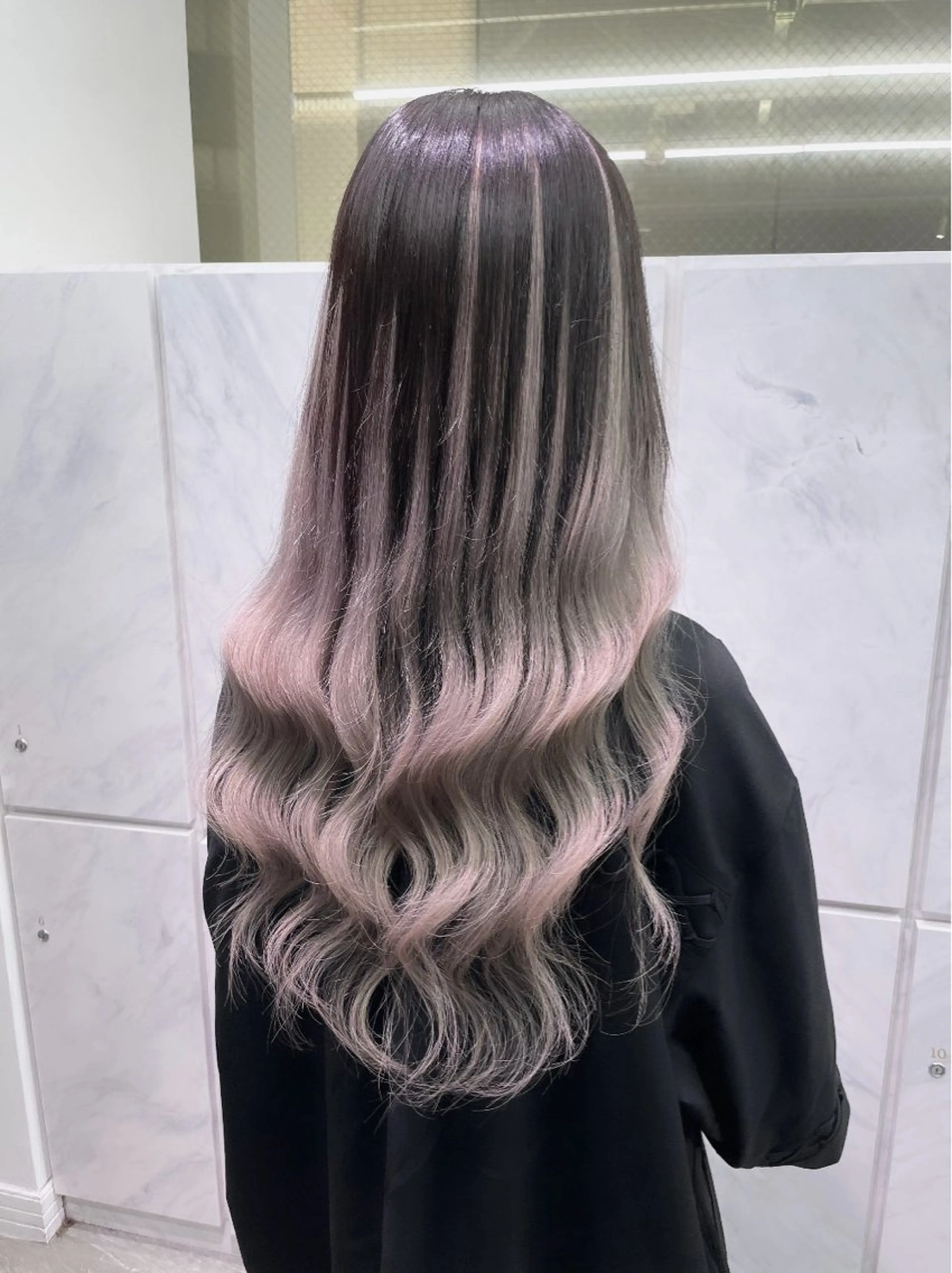 ロング カット ヘアカラー エクステ 🦋プルエクステ ARISA🦋のヘアスタイル