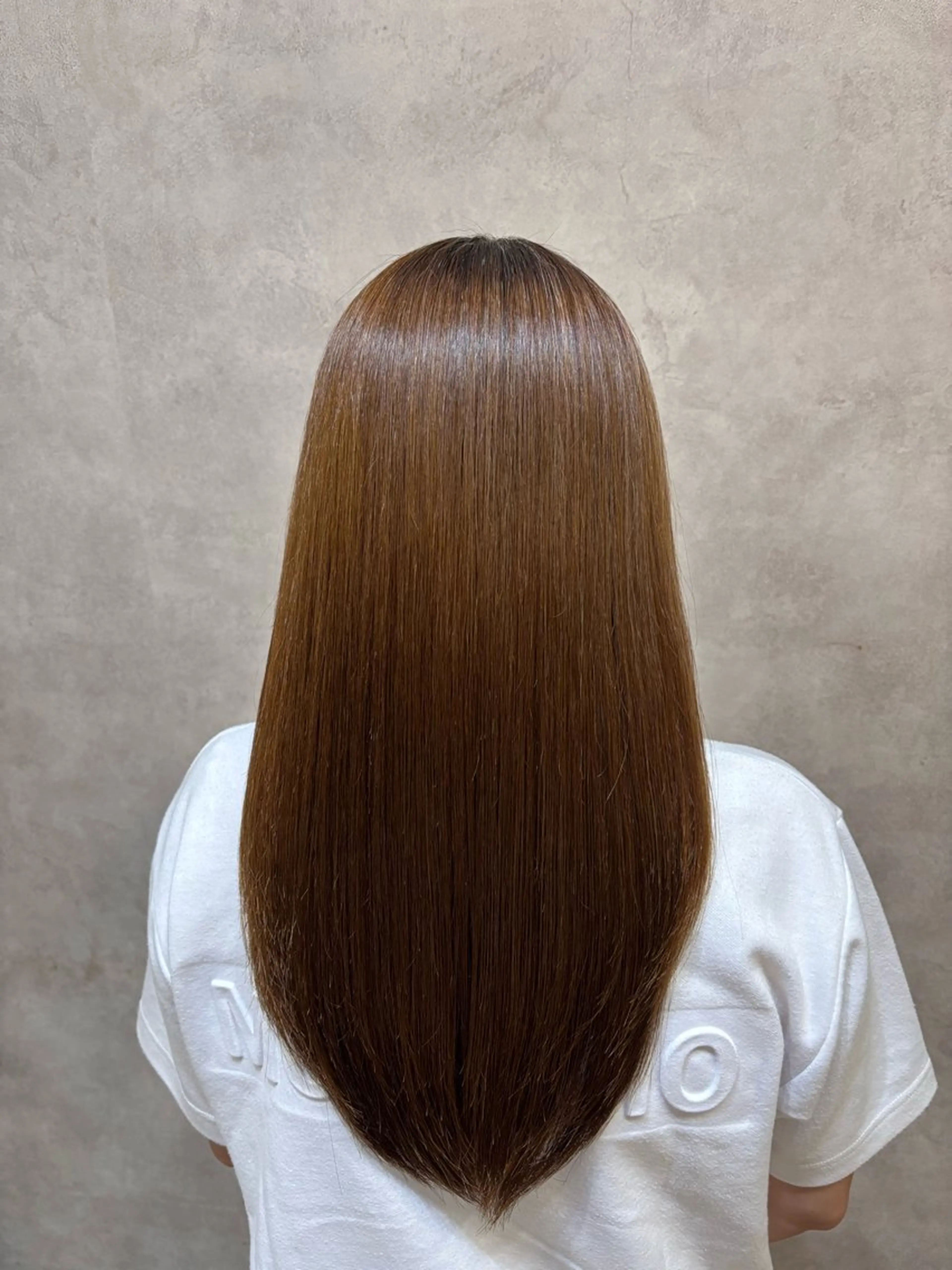 ロング 縮毛矯正 トリートメント 艶髪/縮毛矯正 /hikaruのヘアスタイル