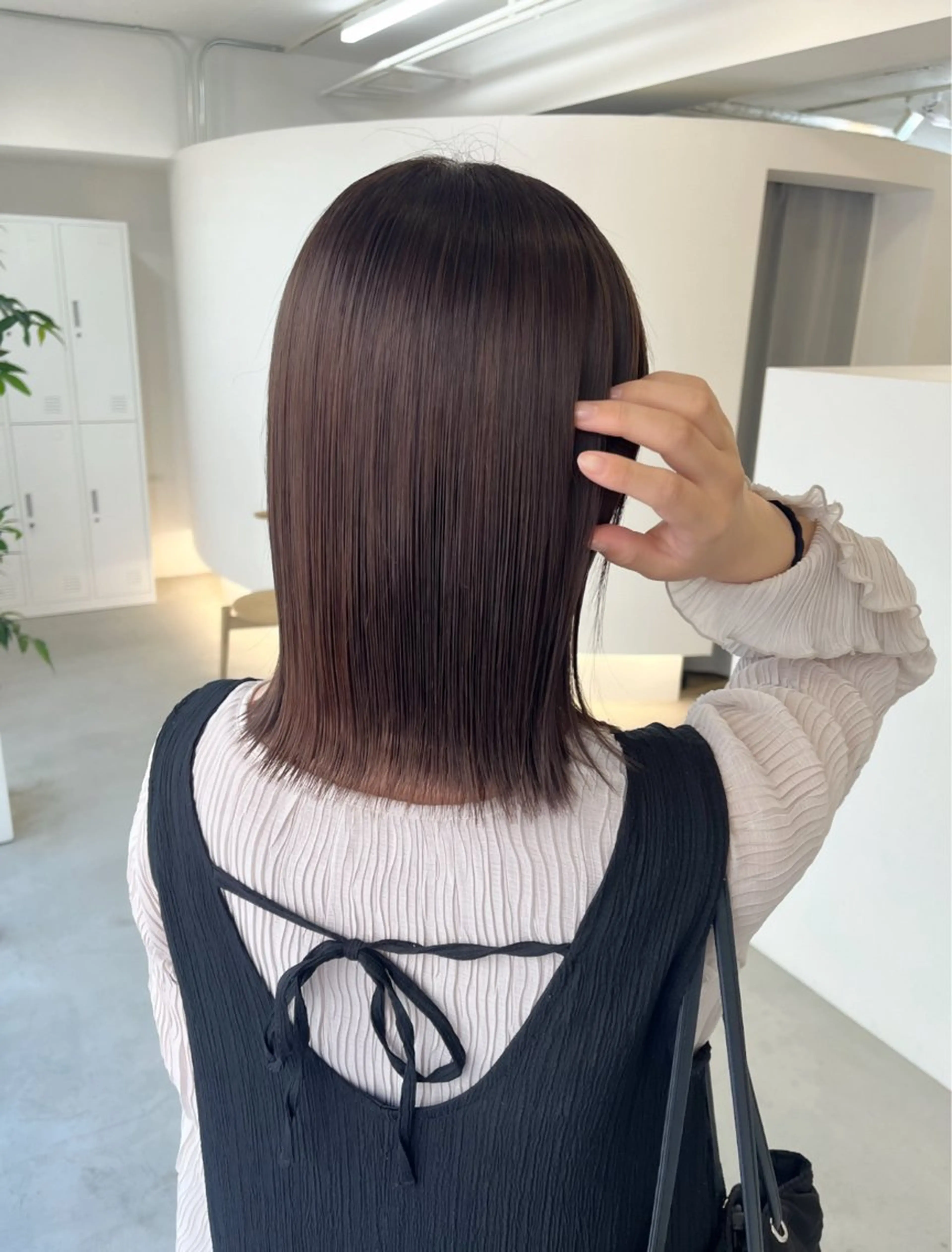 ミディアム ハルカ/ fit standのヘアスタイル