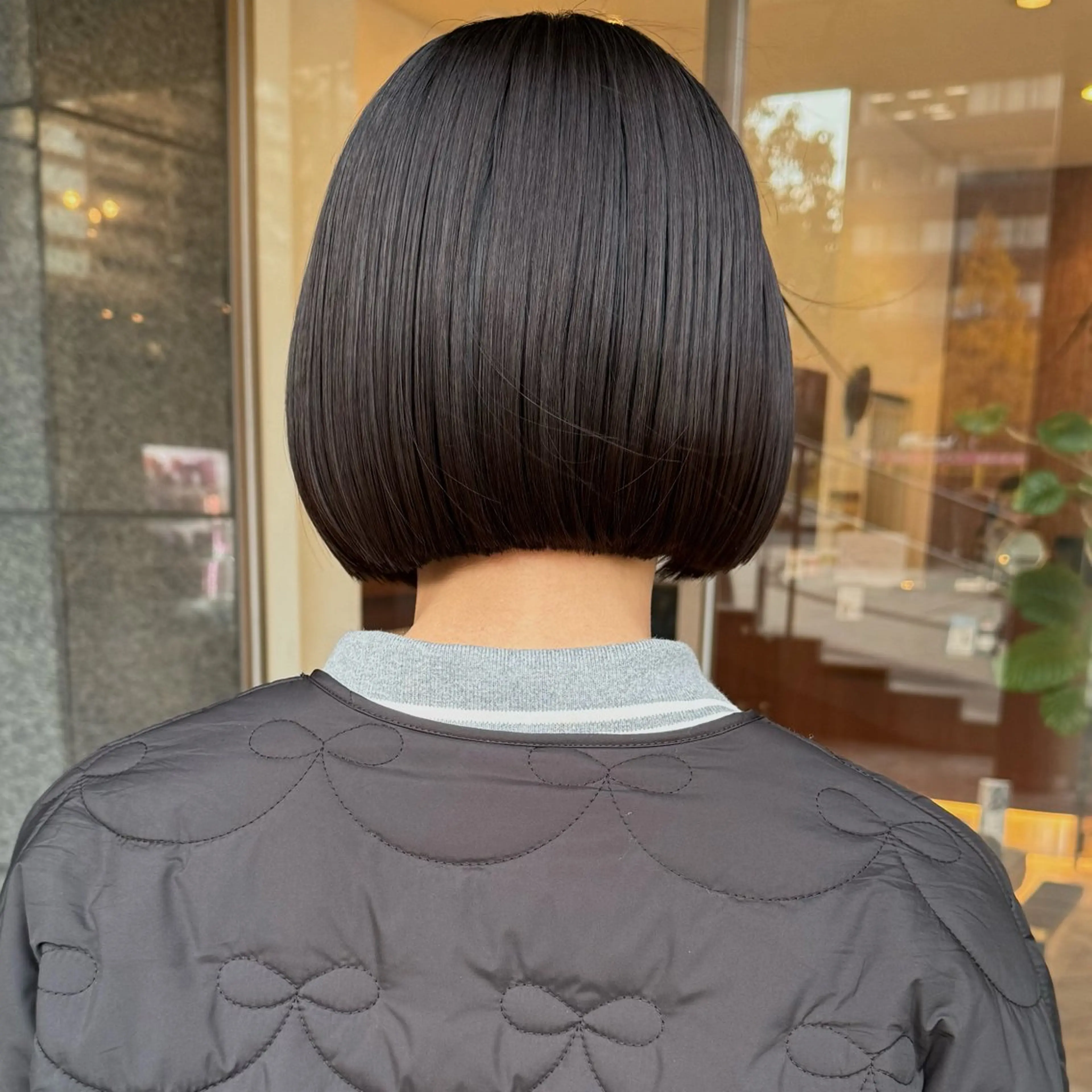 ショート カット ヘアカラー トリートメント ボブ/ショートボブ/ 岡山駅/別曽遥也のヘアスタイル