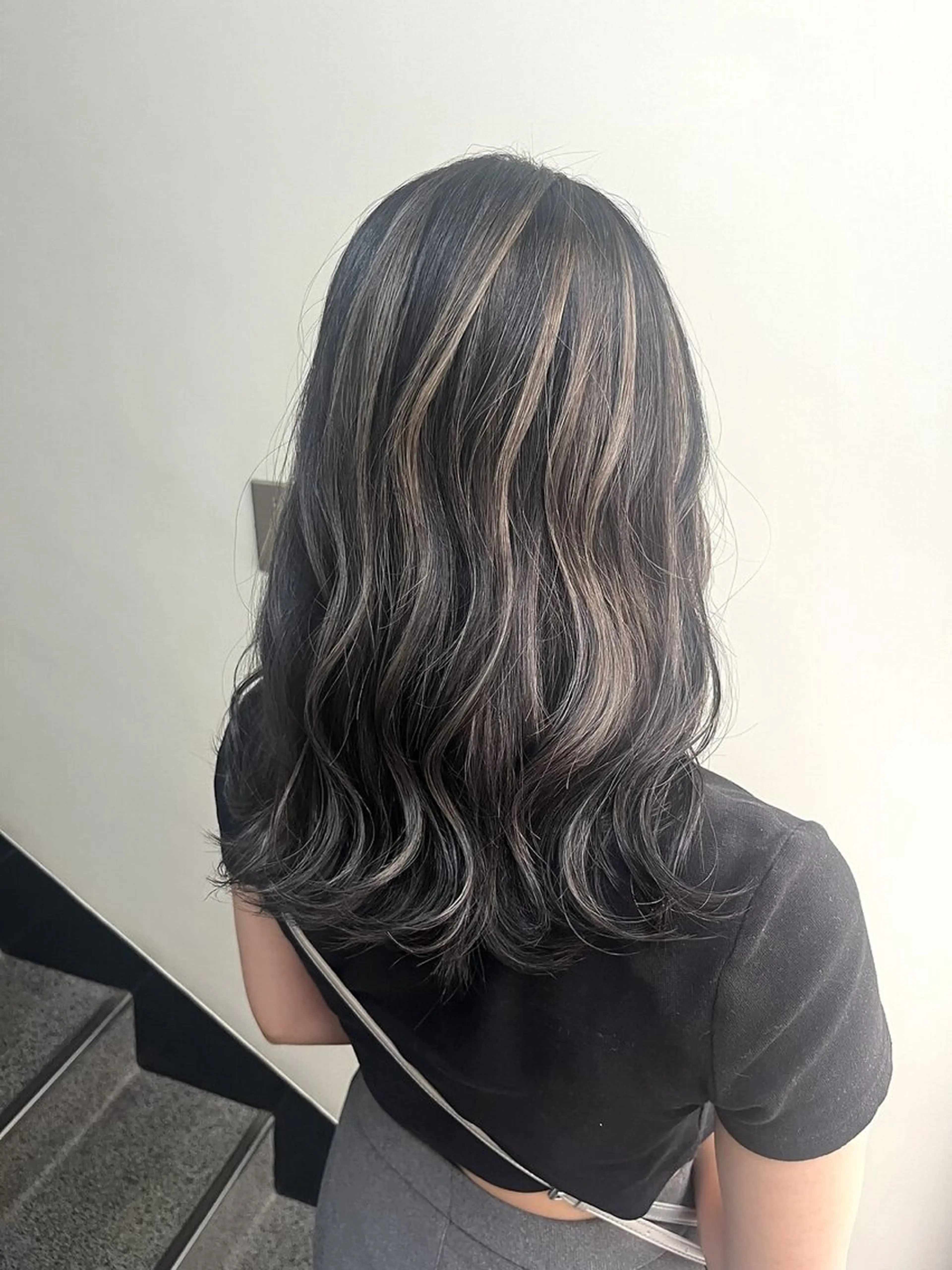 カット+3Dハイライトカラー🌿🌈+3stepトリートメント💘の写真