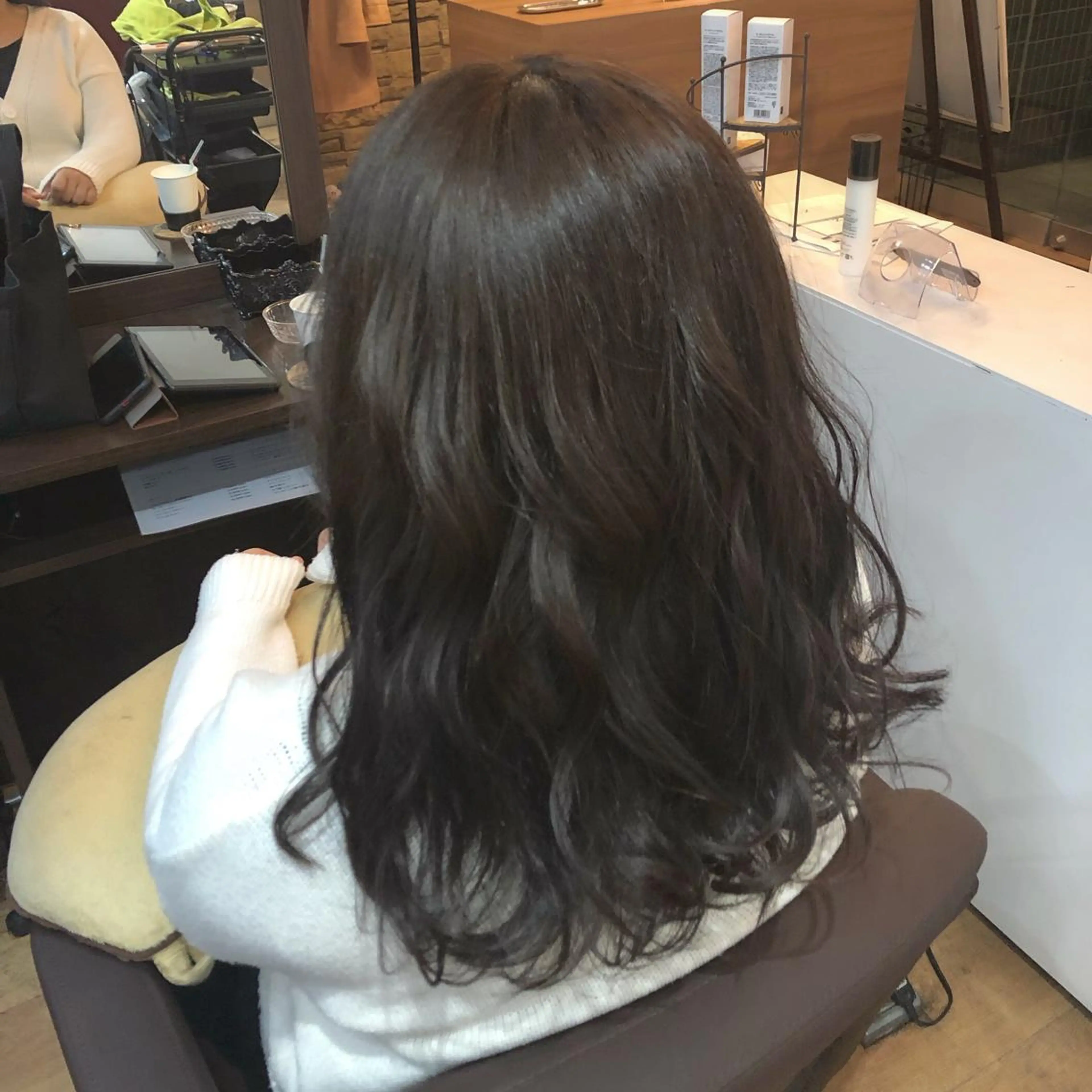 セミロング カラー ish by fan .代表✂️木谷宏夢のヘアスタイル