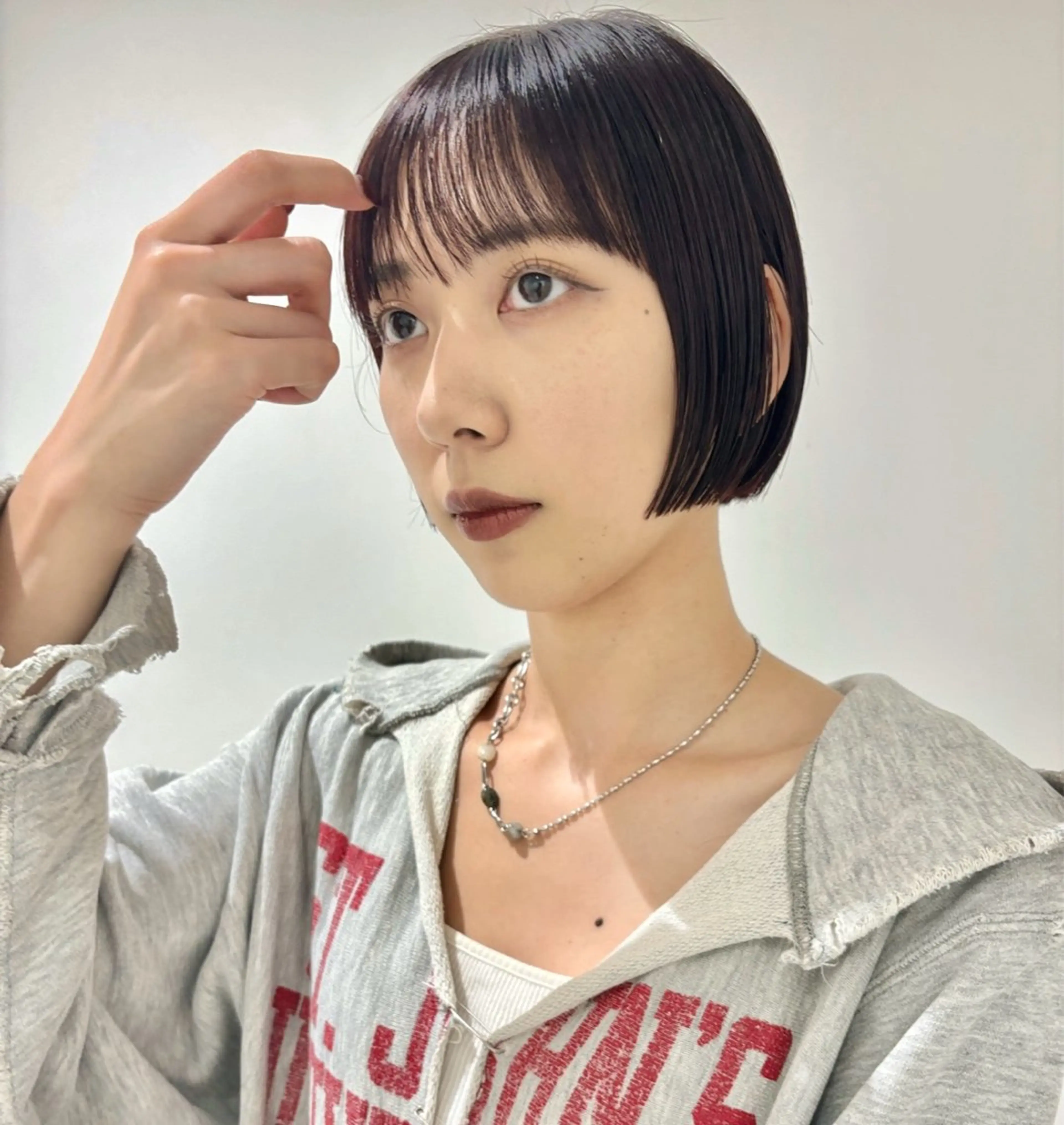 ショート カラー ボブ カット ヘアカラー トリートメント 🌿ショート🌿 パーマ🌿淳平のヘアスタイル