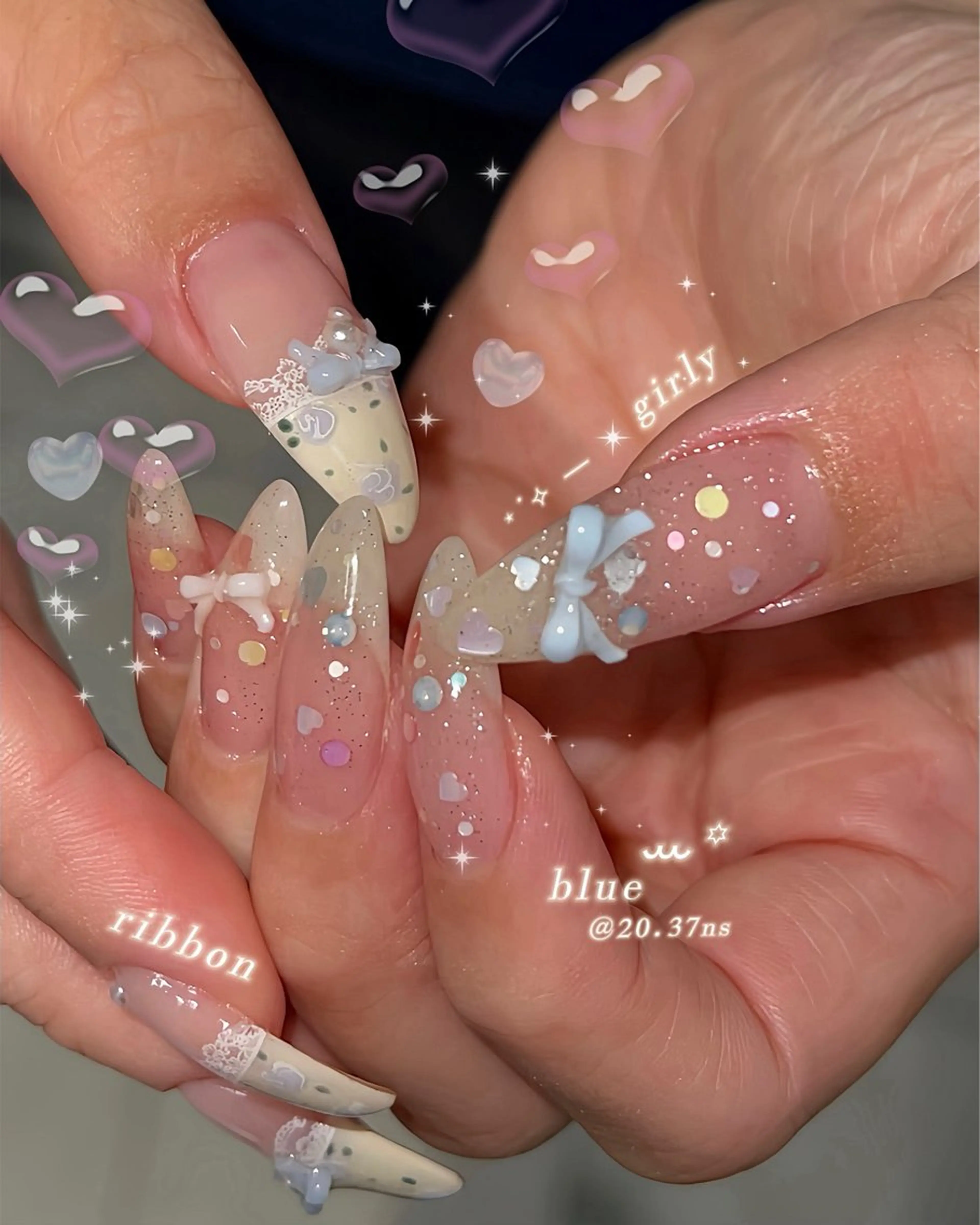 ネイル Sota Nahoのネイルデザイン