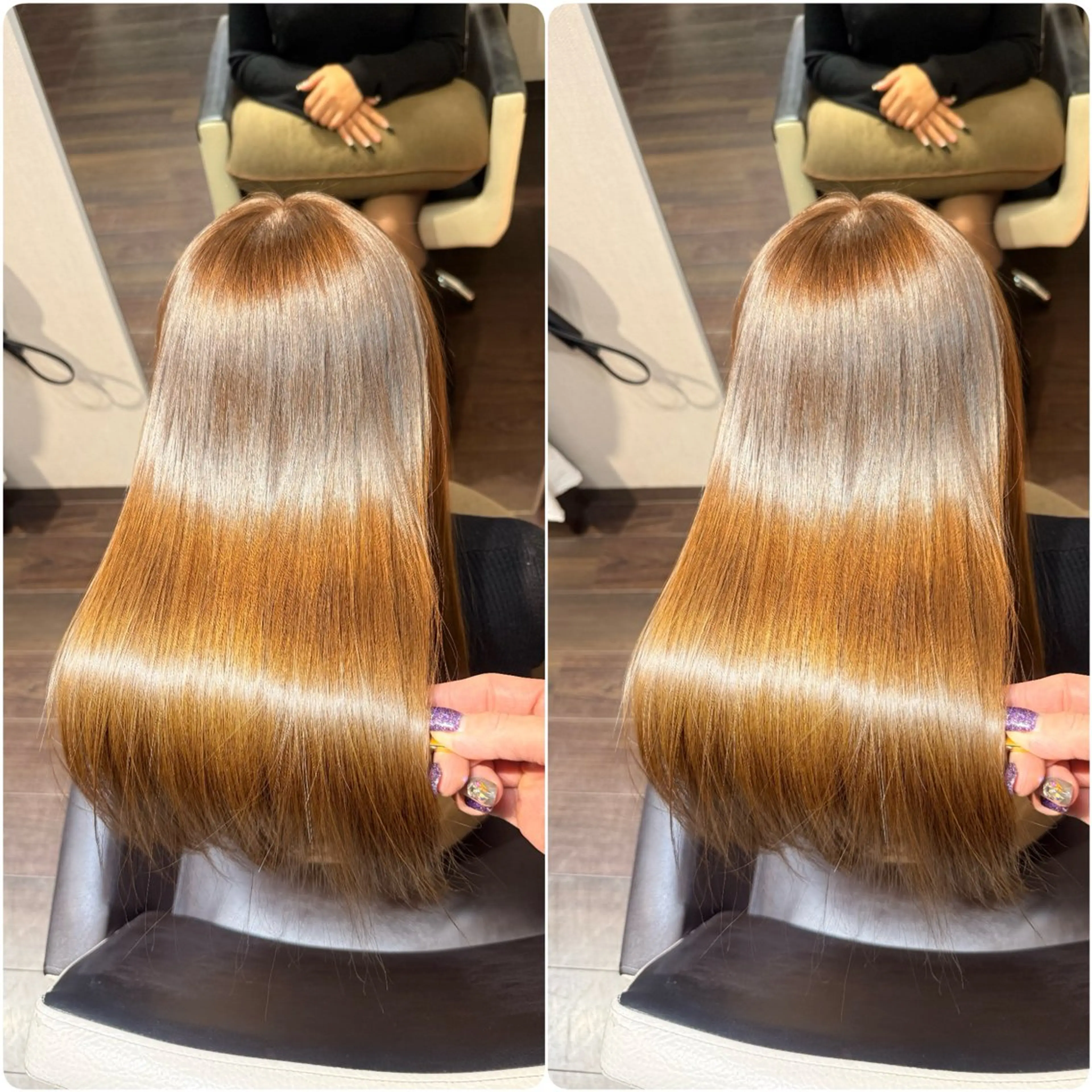 ロング カラー カット 縮毛矯正 トリートメント ヘッドスパ 🌸ULTOWA🌸 髪質改善/縮毛/店長のヘアスタイル