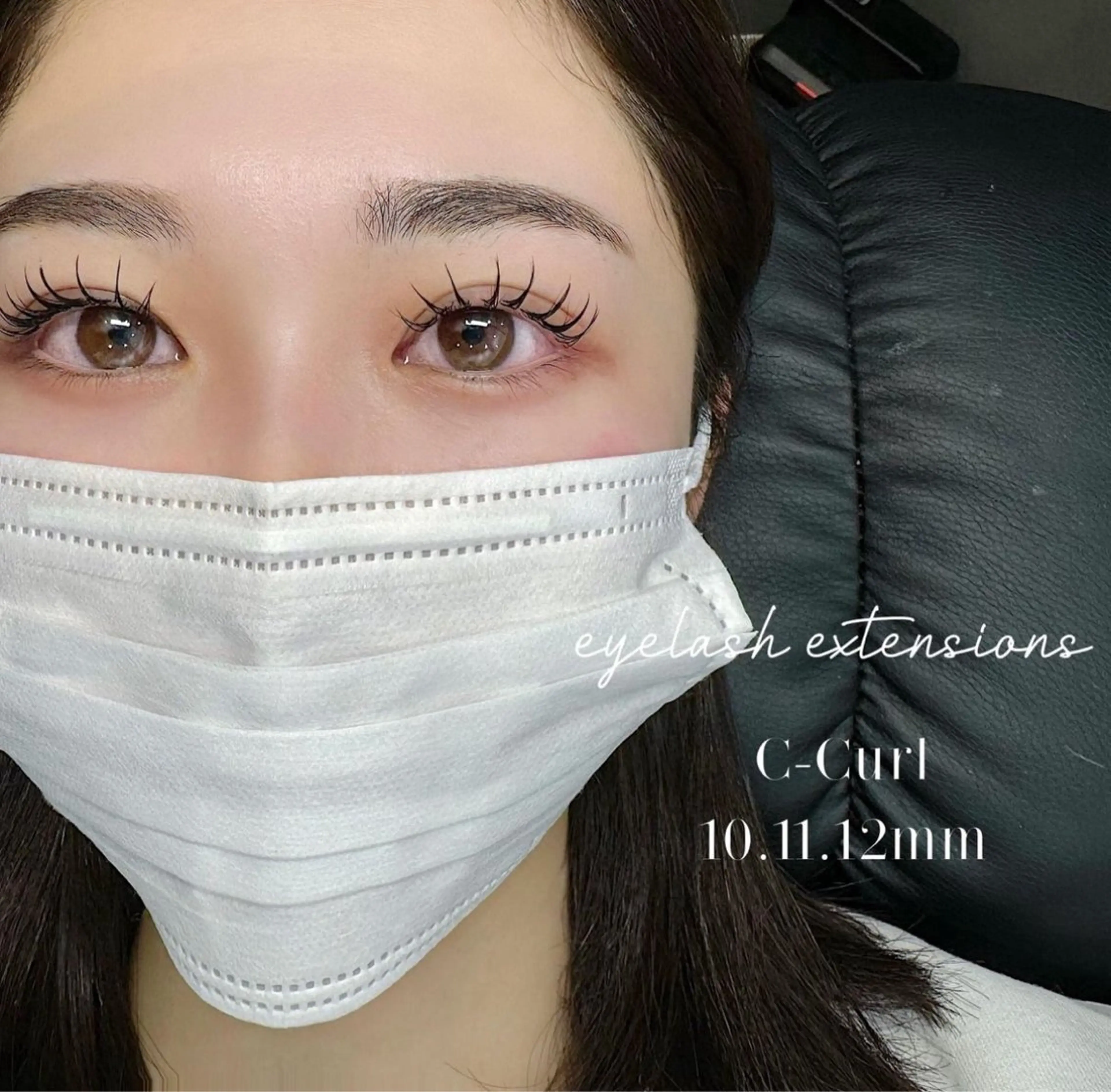 マツエク・マツパ 束感まつ毛 キュート フラットラッシュ betty Kanegaeのマツエク・マツパデザイン