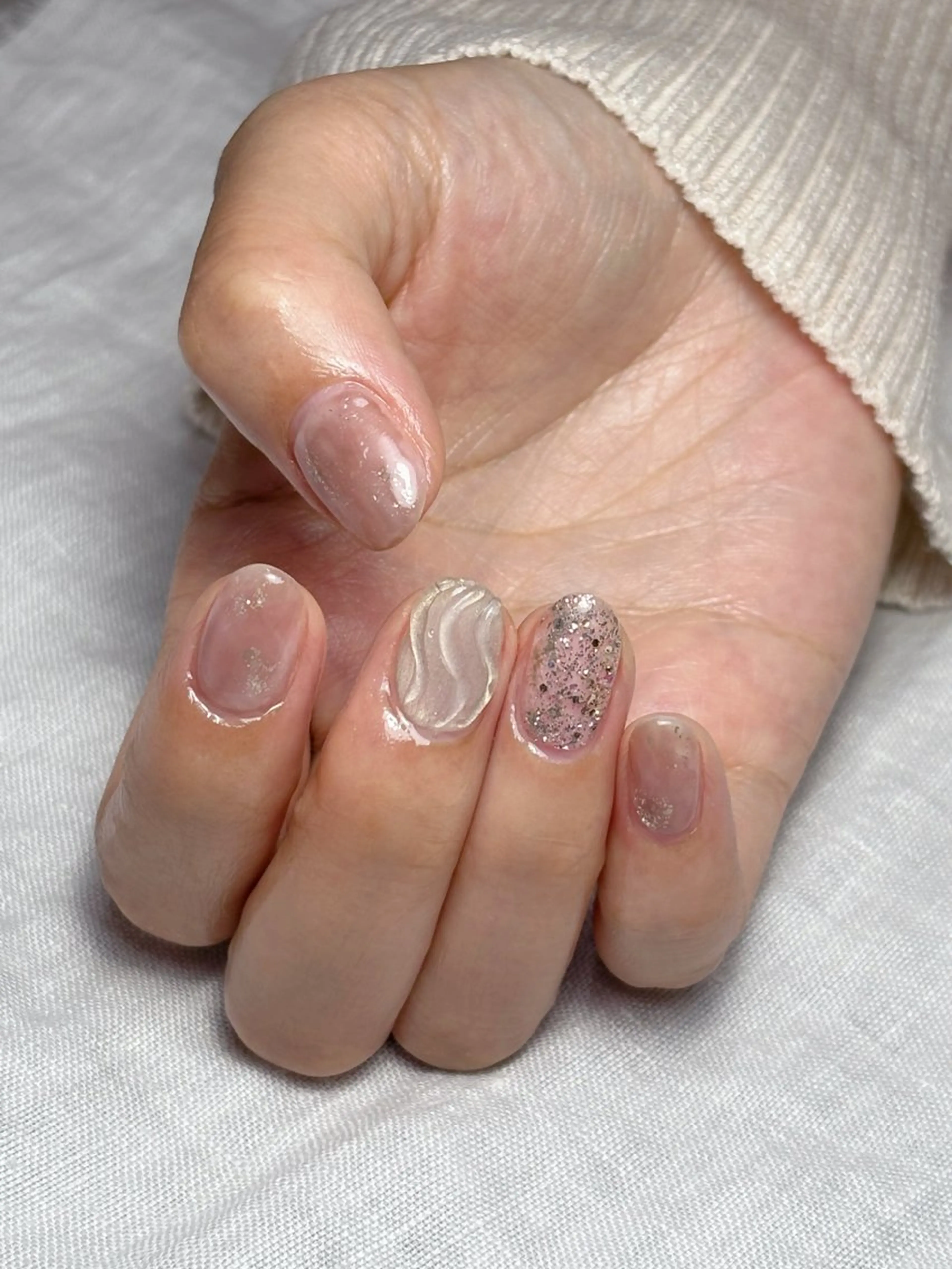 ネイル ハンドネイル Fig所属・Fig MOMOKAのネイルデザイン