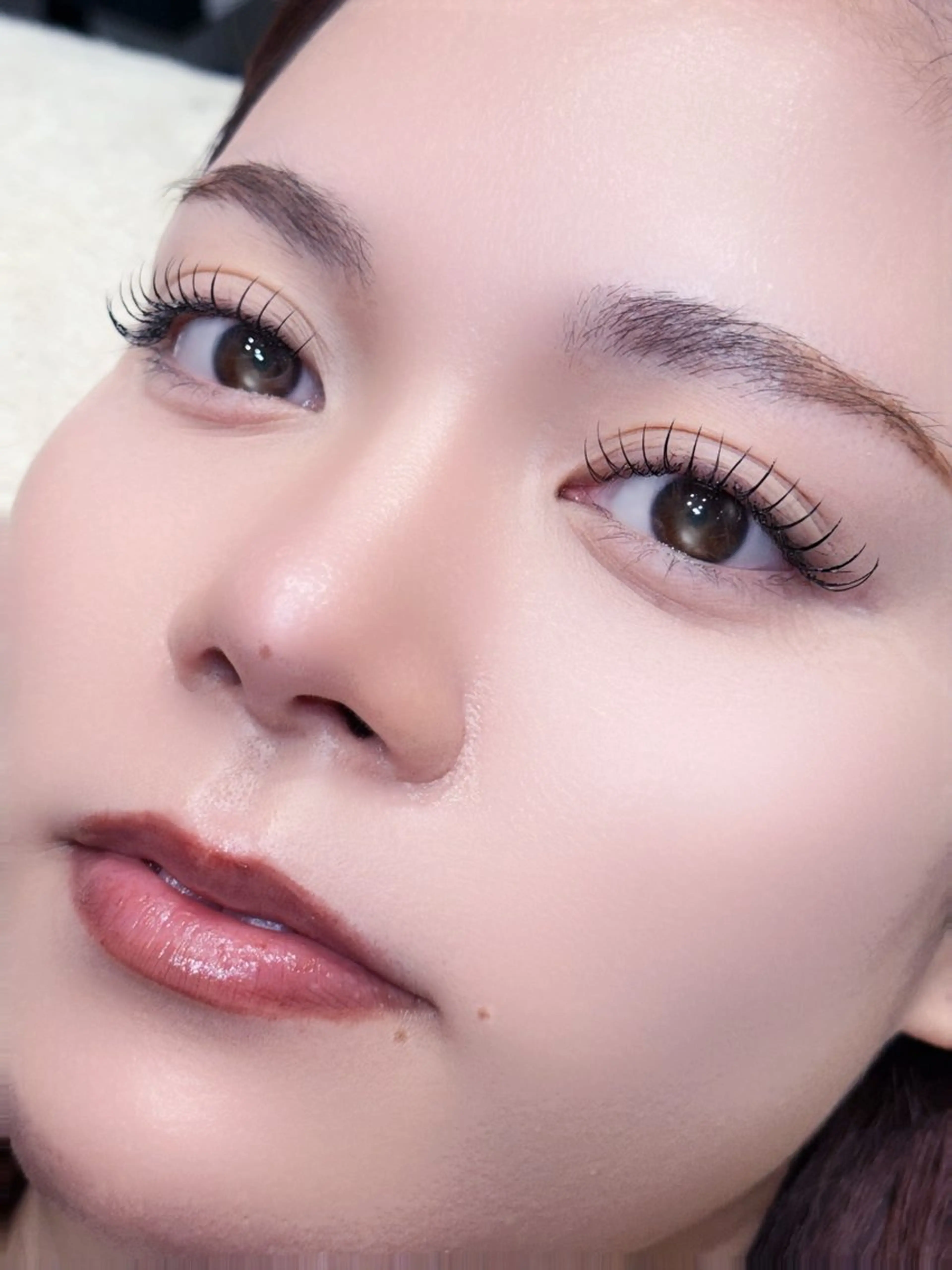 マツエク・マツパ Dカール ナチュラル マツエク SALON VILLAGE所属・cherien 梅津のマツエク・マツパデザイン