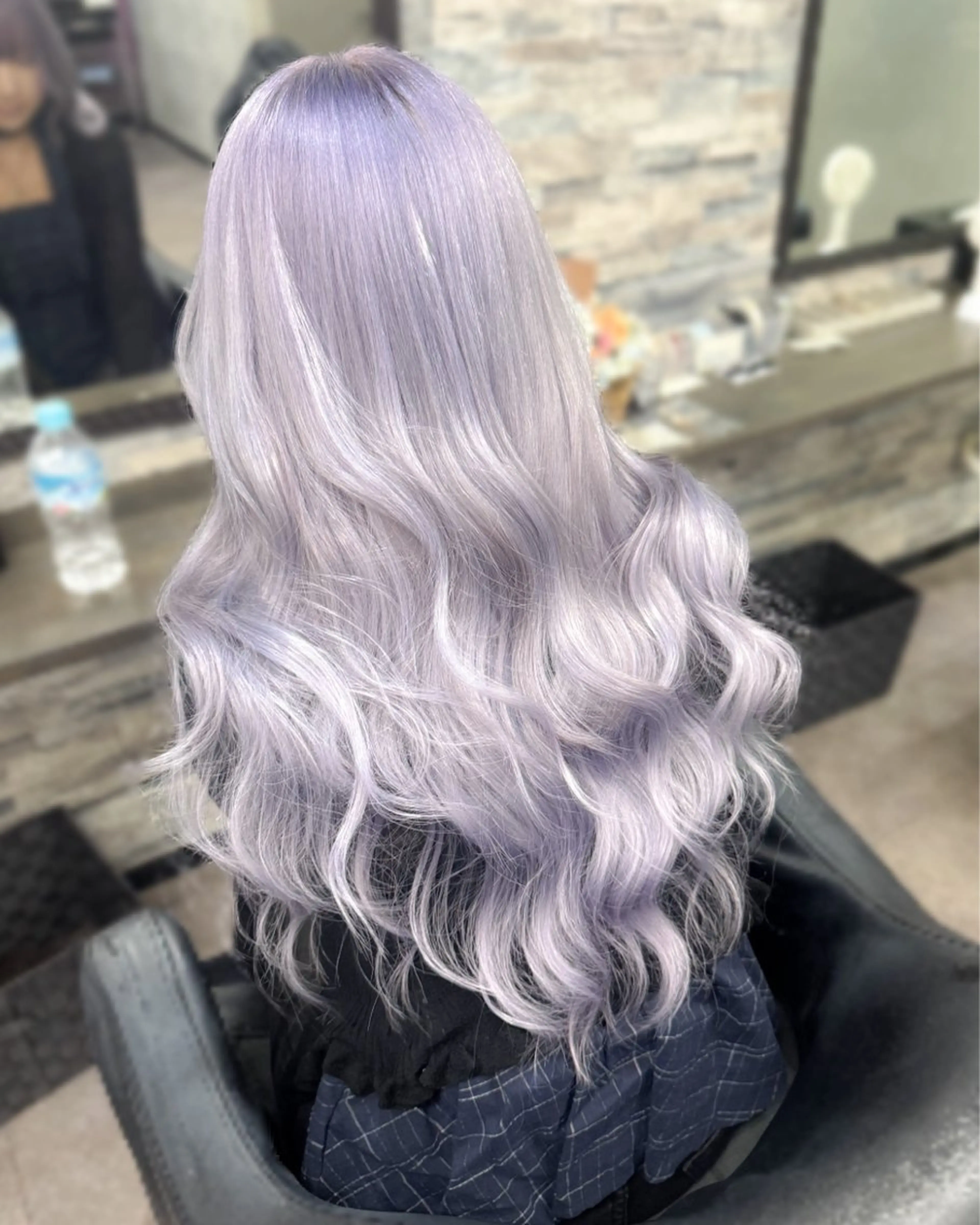 ロング カラー カット ヘアカラー トリートメント エクステ ハイトーンエクステ 🎩カズキ🎩のヘアスタイル