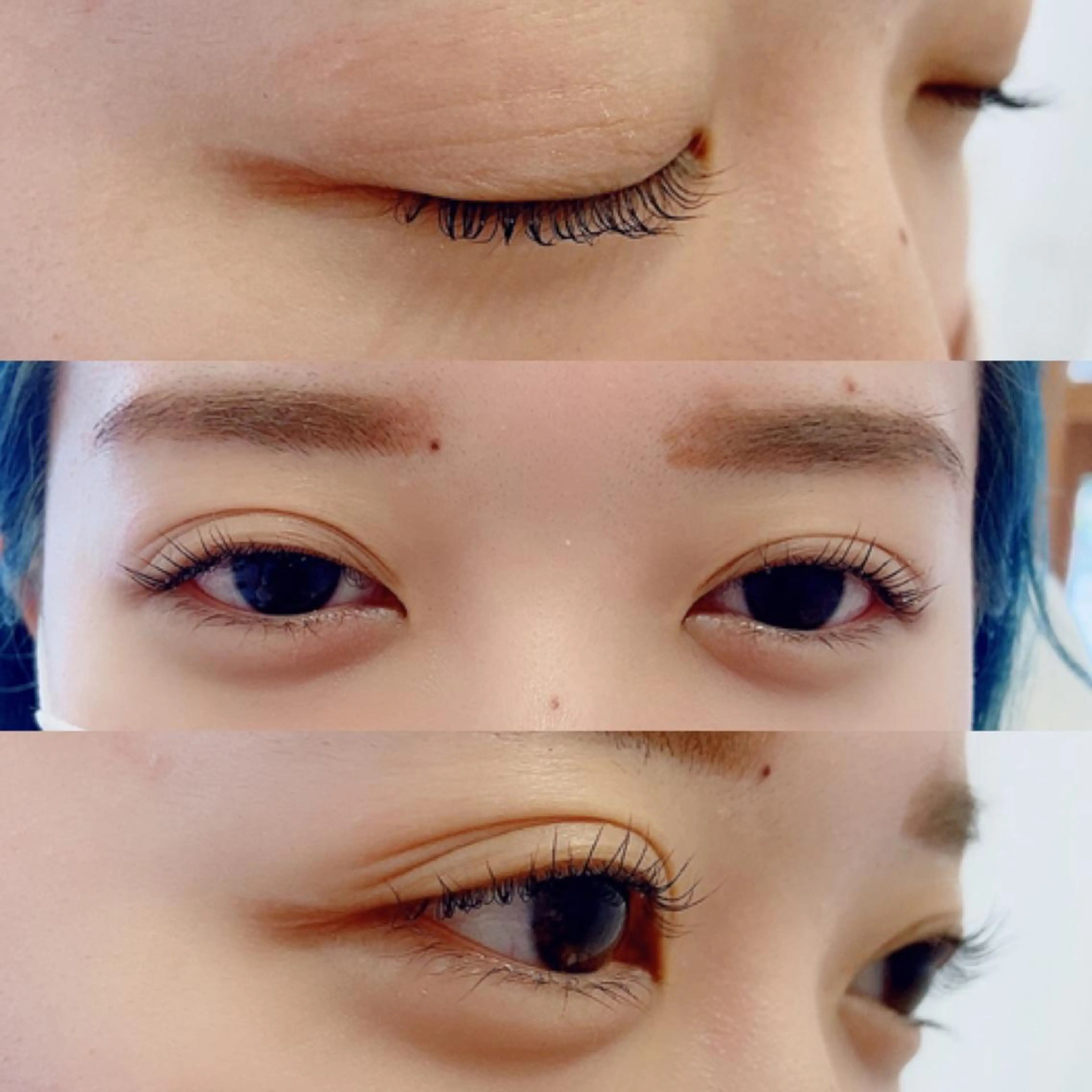 マツエク・マツパ 一重×まつ毛パーマ ✧elpatio✧︎ 小出紗羅のマツエク・マツパデザイン