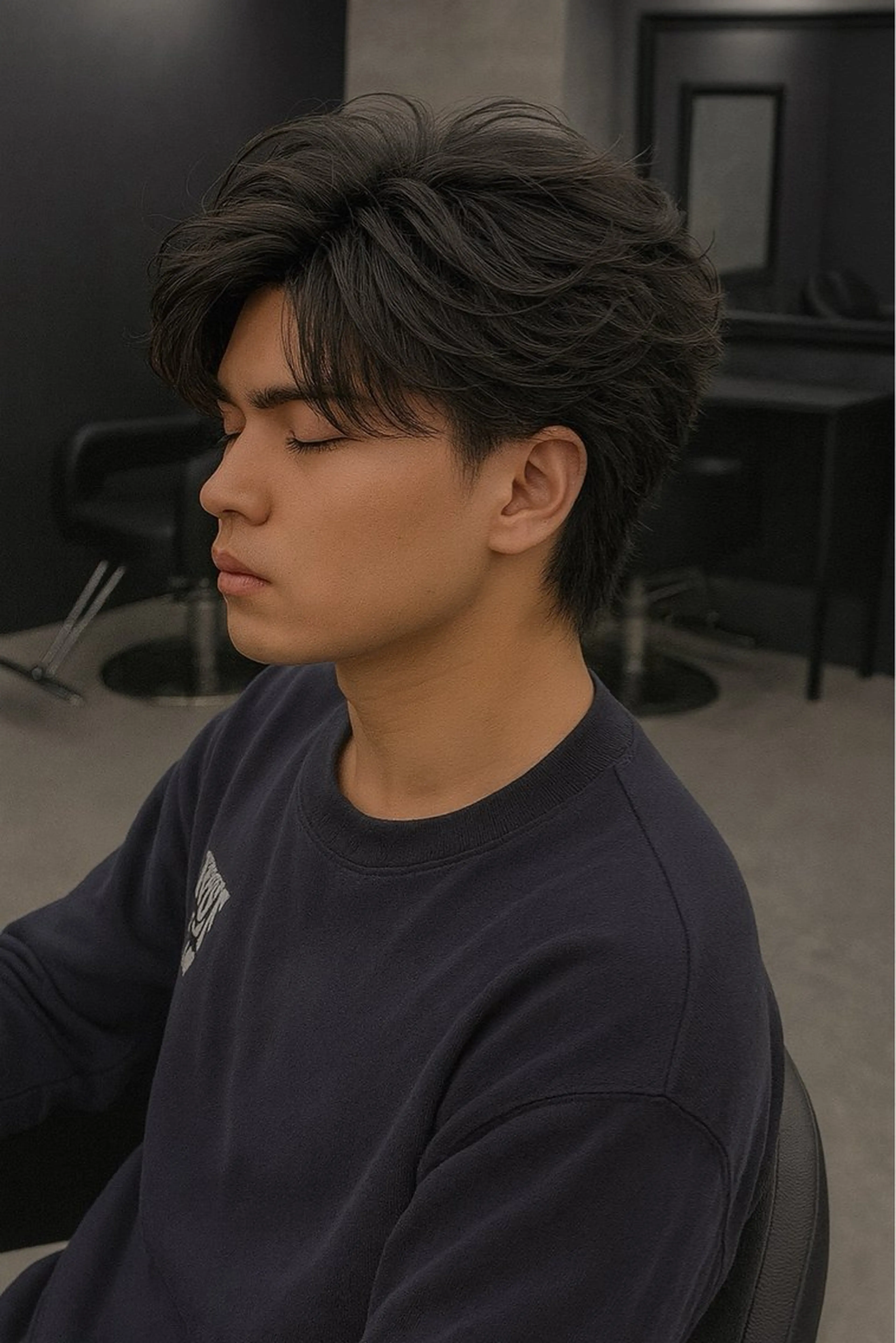 ミディアム パーマ ヘアアレンジ メンズ ミディアムパーマ メンズパーマ メンズツイストパーマ 波巻きパーマ ツイストパーマ カット パーマ 💥メンズ特化美容師 "小林 海斗"💥のヘアスタイル