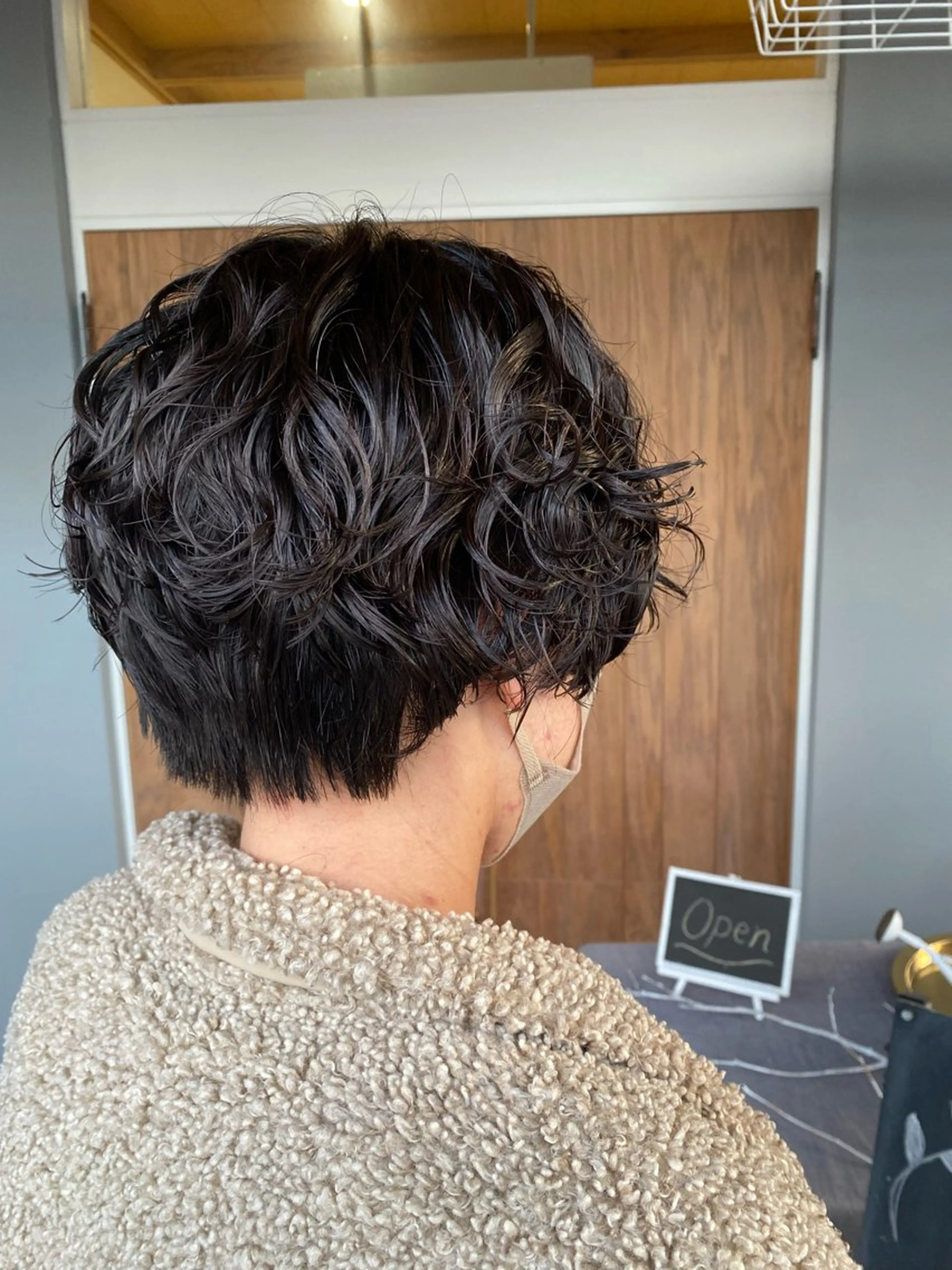 ショート パーマ ショートヘア カット パーマ fulam所属・MIKU ／fulamのヘアスタイル