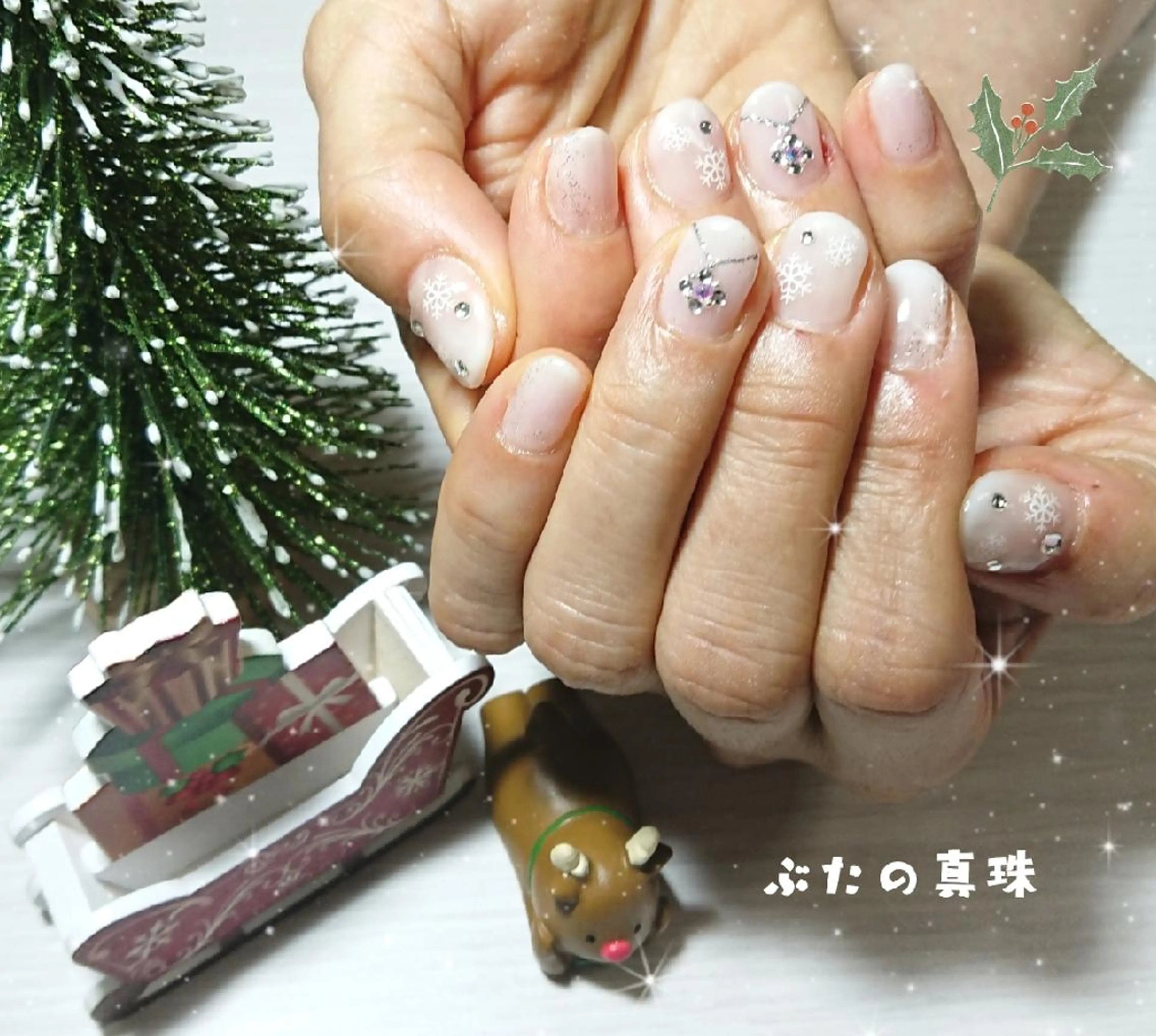 ネイル ハンドネイル 林 珠里のネイルデザイン