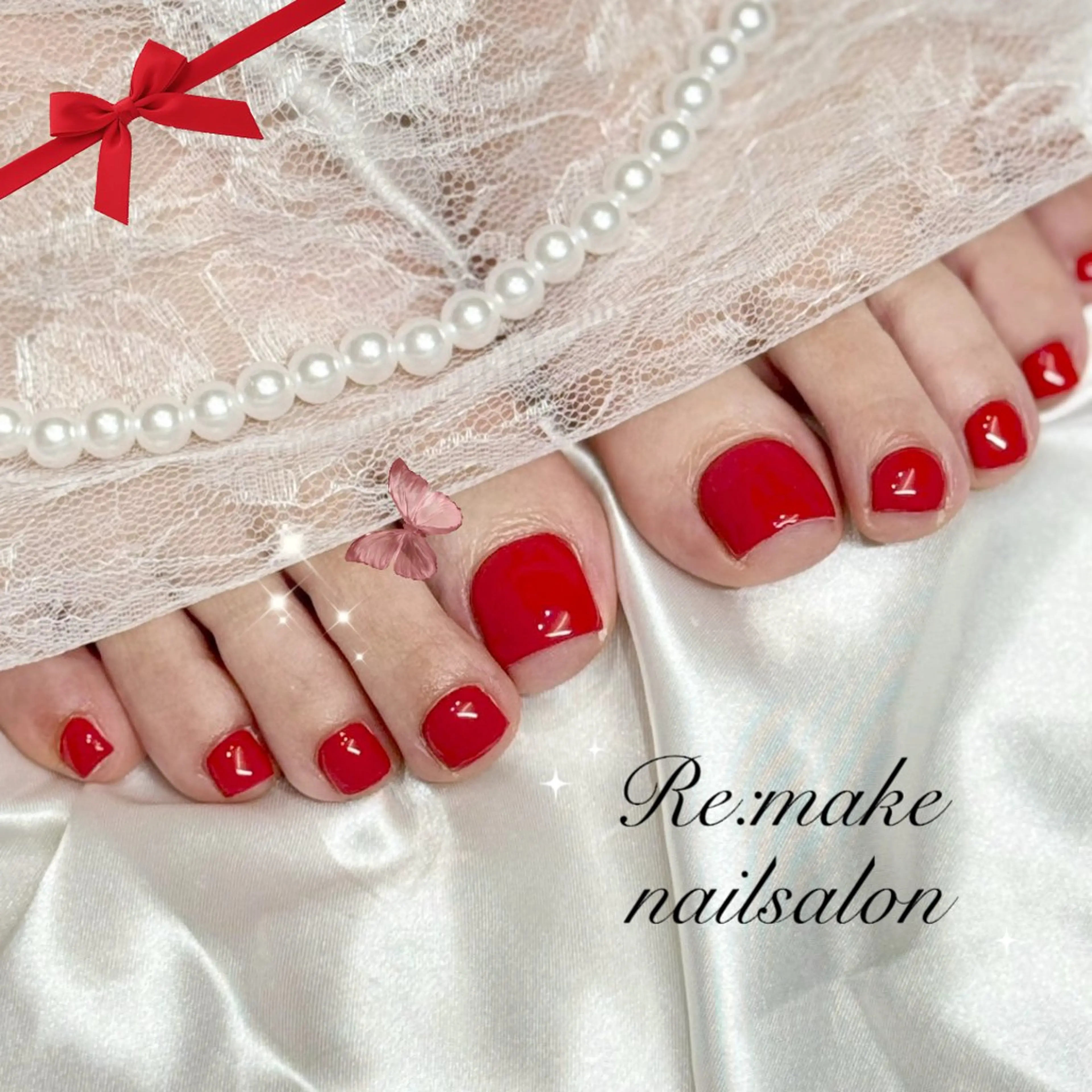 【foot】🦶🏻✨️ワンカラー/グラデーションの写真