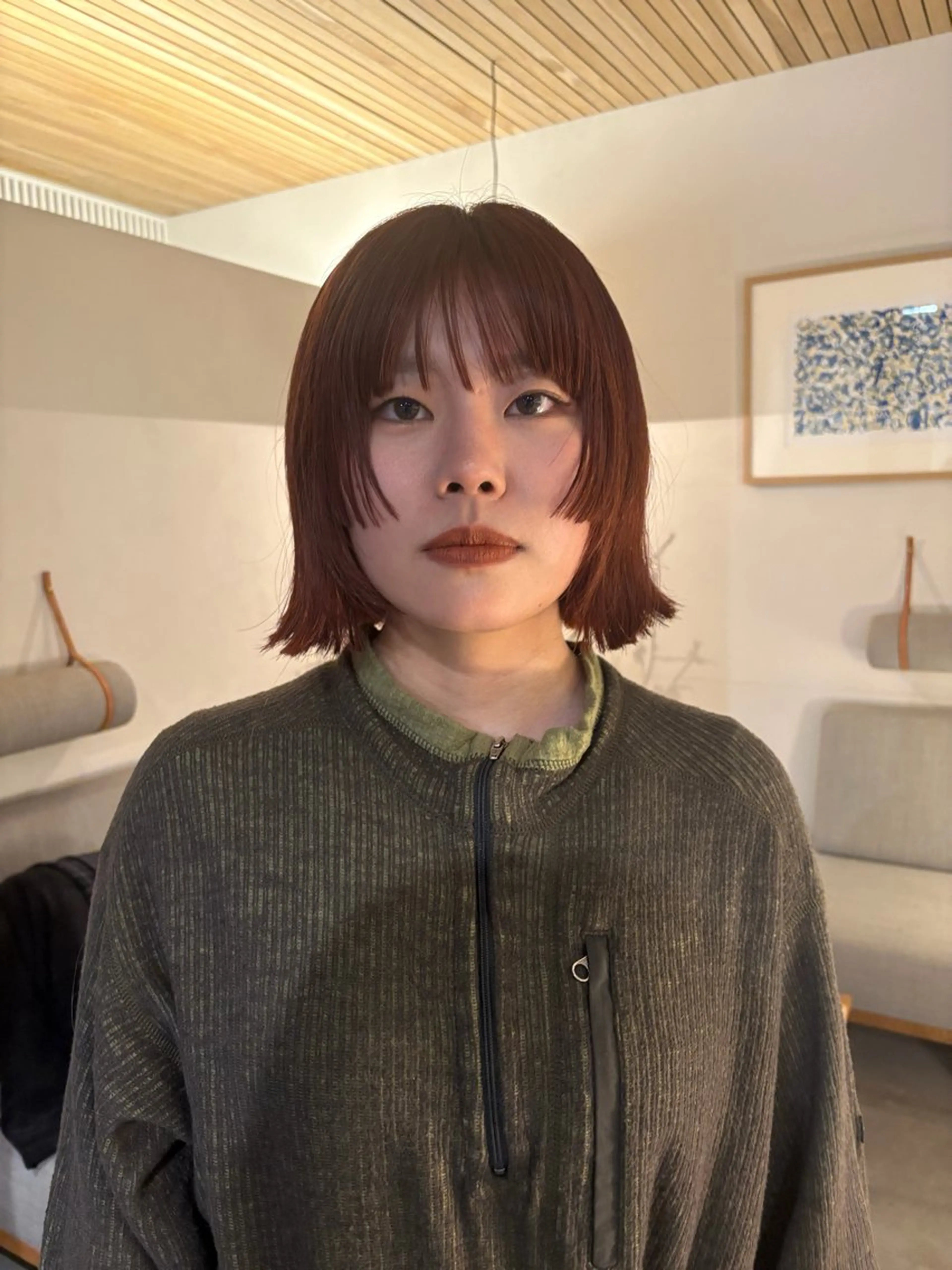 ショート ヘアカラー ボブ/レイヤーカット ✂︎ AYUMIのヘアスタイル