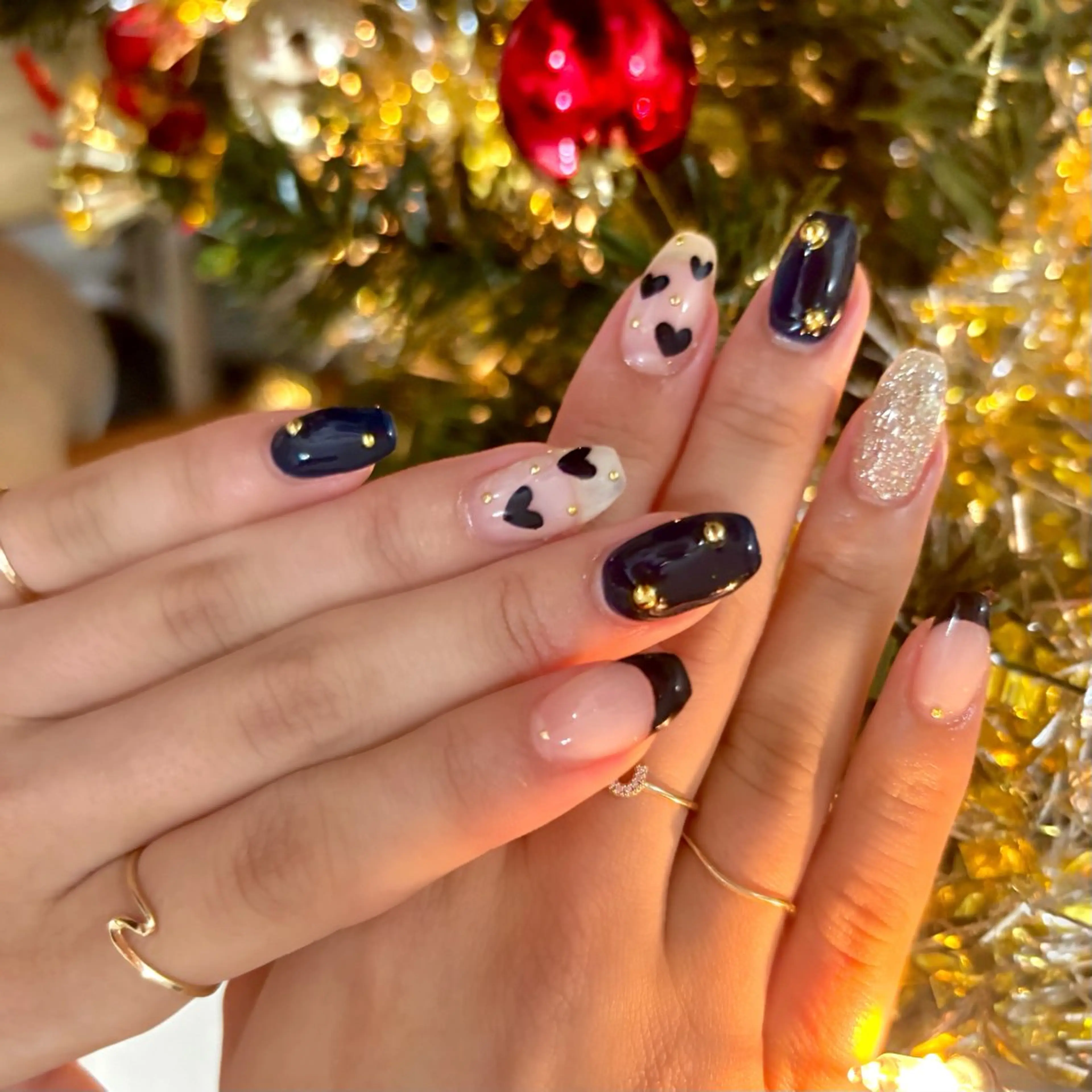 ネイル ラメ(グリッター) aya☺︎ 恵比寿/広尾のネイルデザイン