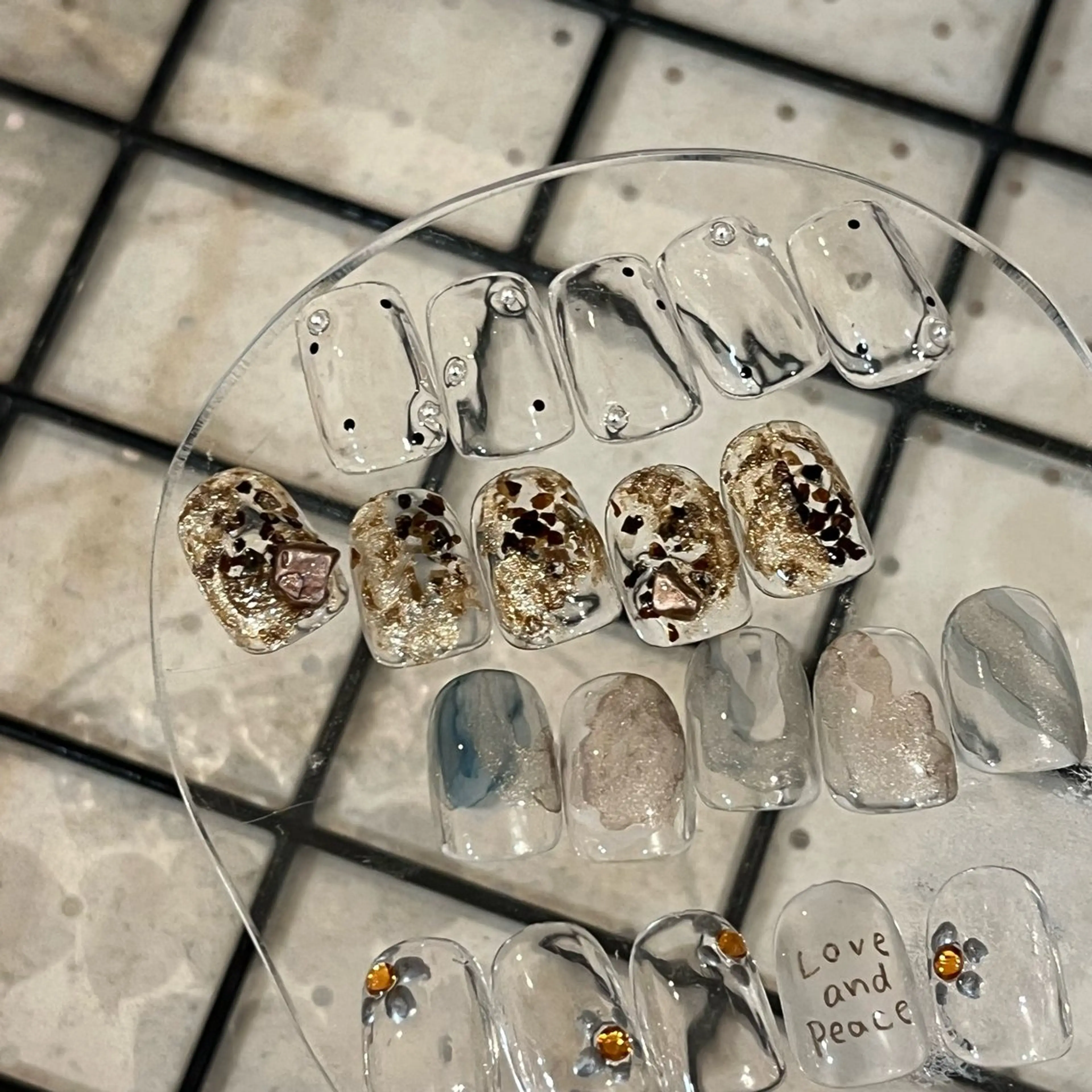 ネイル ハンドネイル 𝗿𝗶𝗰𝗼 ˎˊ˗のネイルデザイン