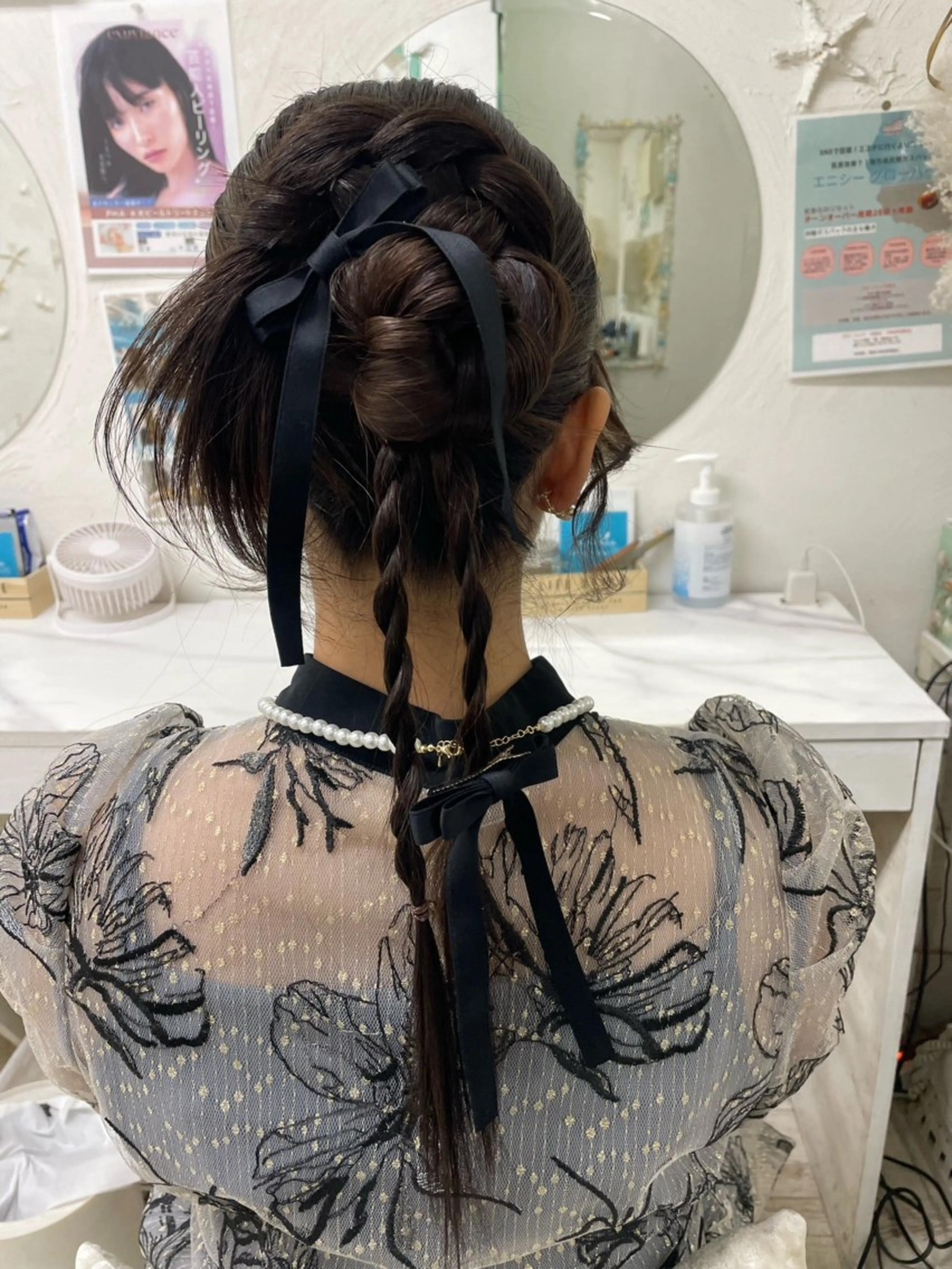 セミロング ヘアセット 六本木/ヘアセット /hairmakeのヘアスタイル