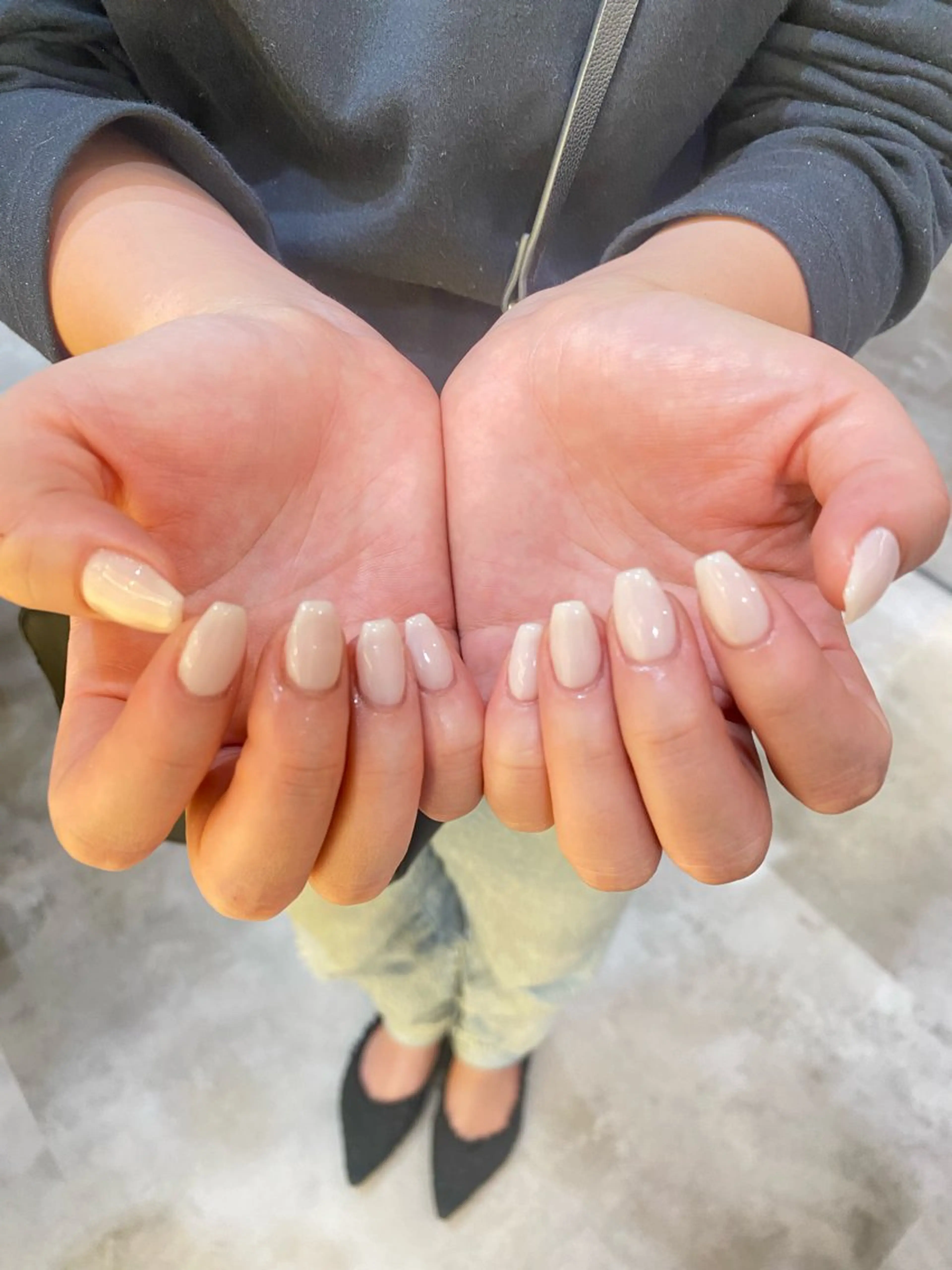 ネイル ワンカラーネイル Mao ♡のネイルデザイン