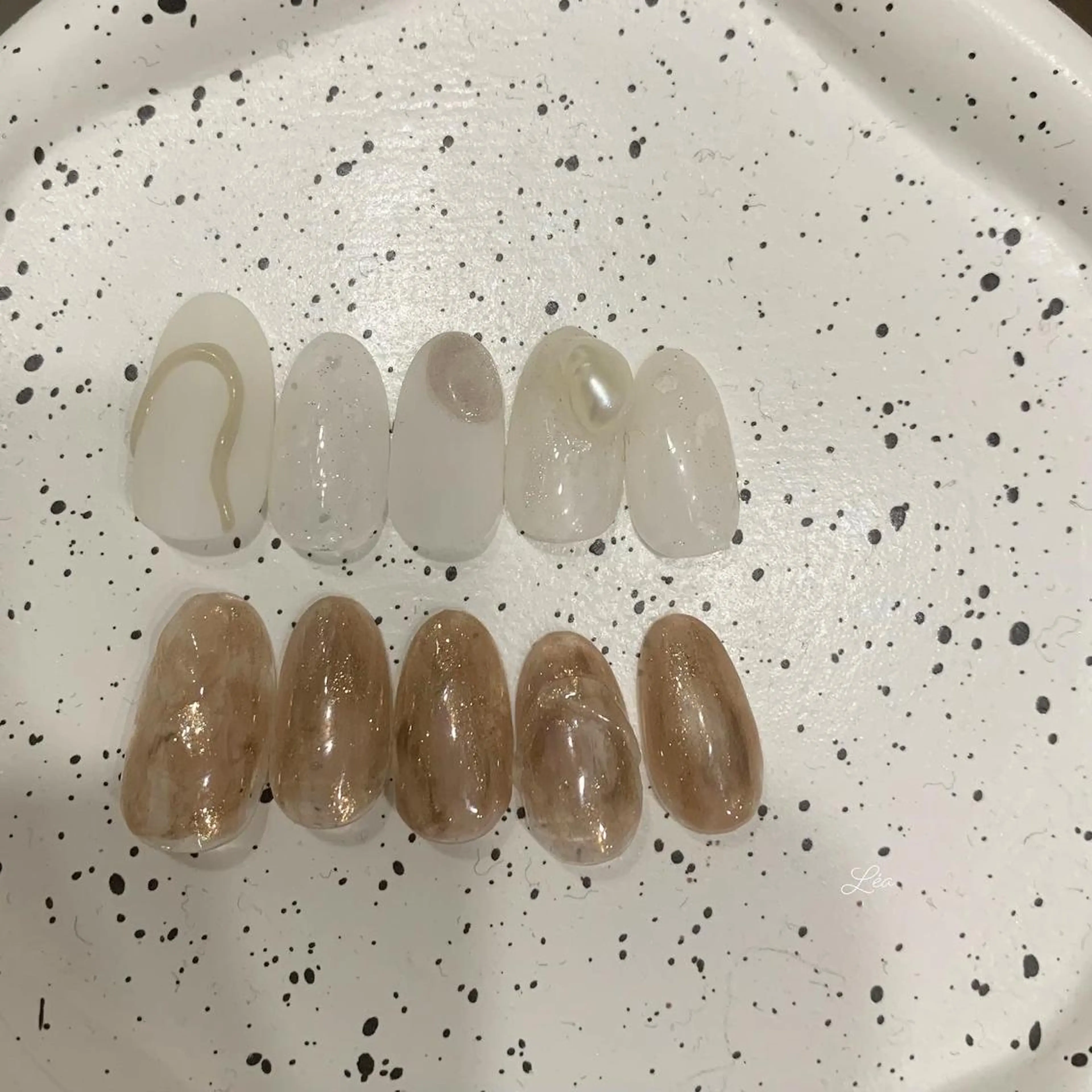 ネイル ジェルネイル パラジェル Léa nailのネイルデザイン