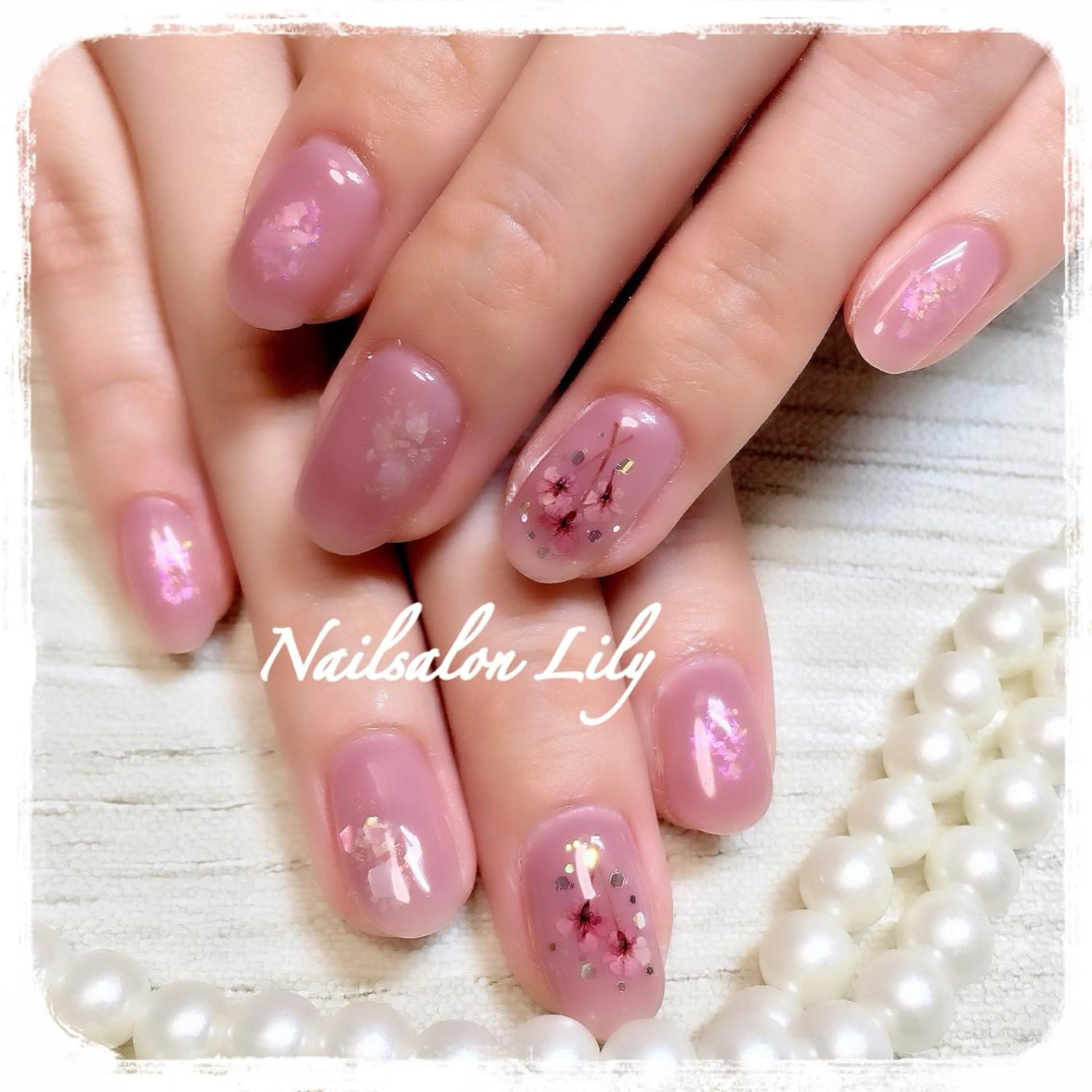 ネイル ハンドネイル Nailsalon Lilyのネイルデザイン