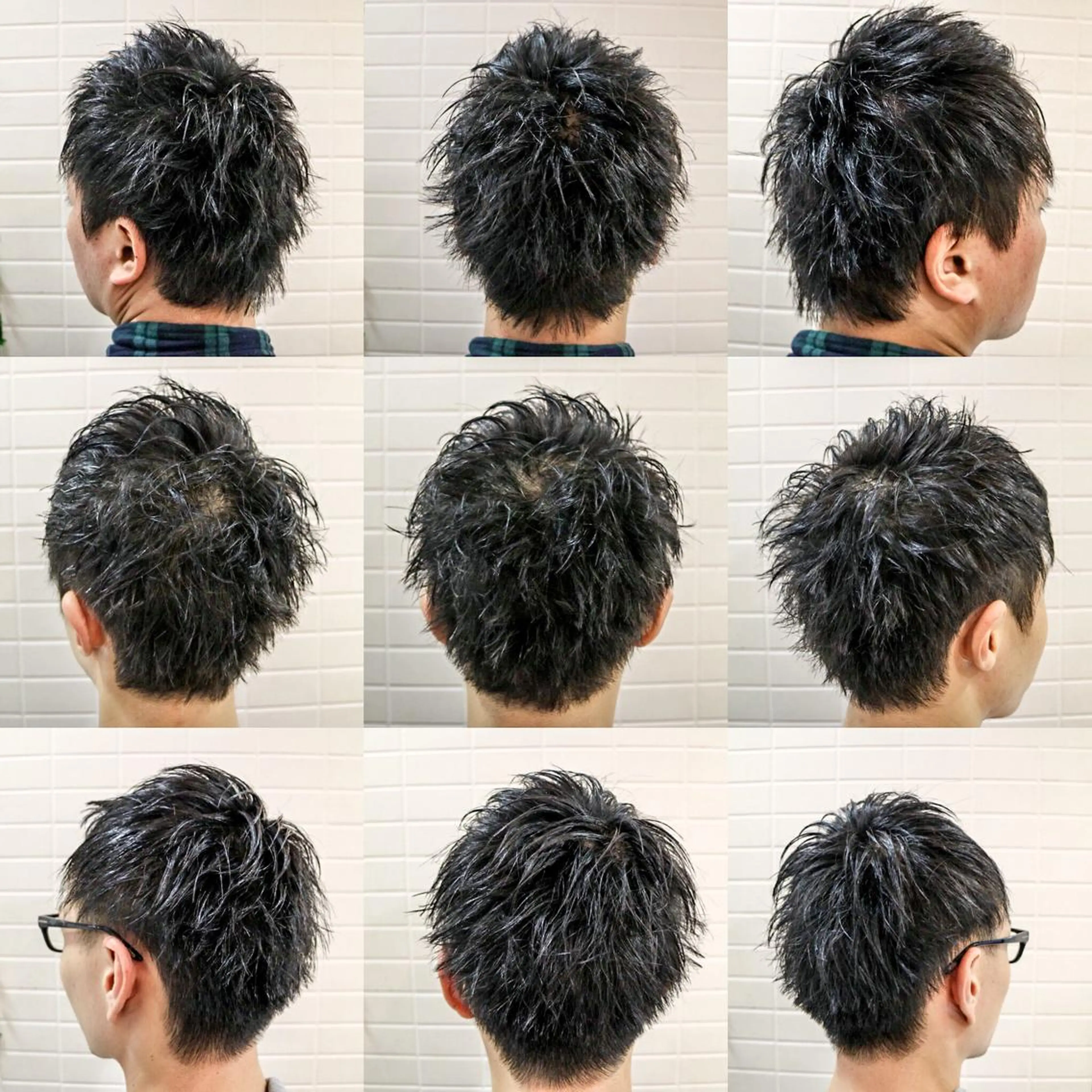 ショート カラー パーマ メンズ 看板犬がお出迎え◎ 初めてでも安心◎のヘアスタイル