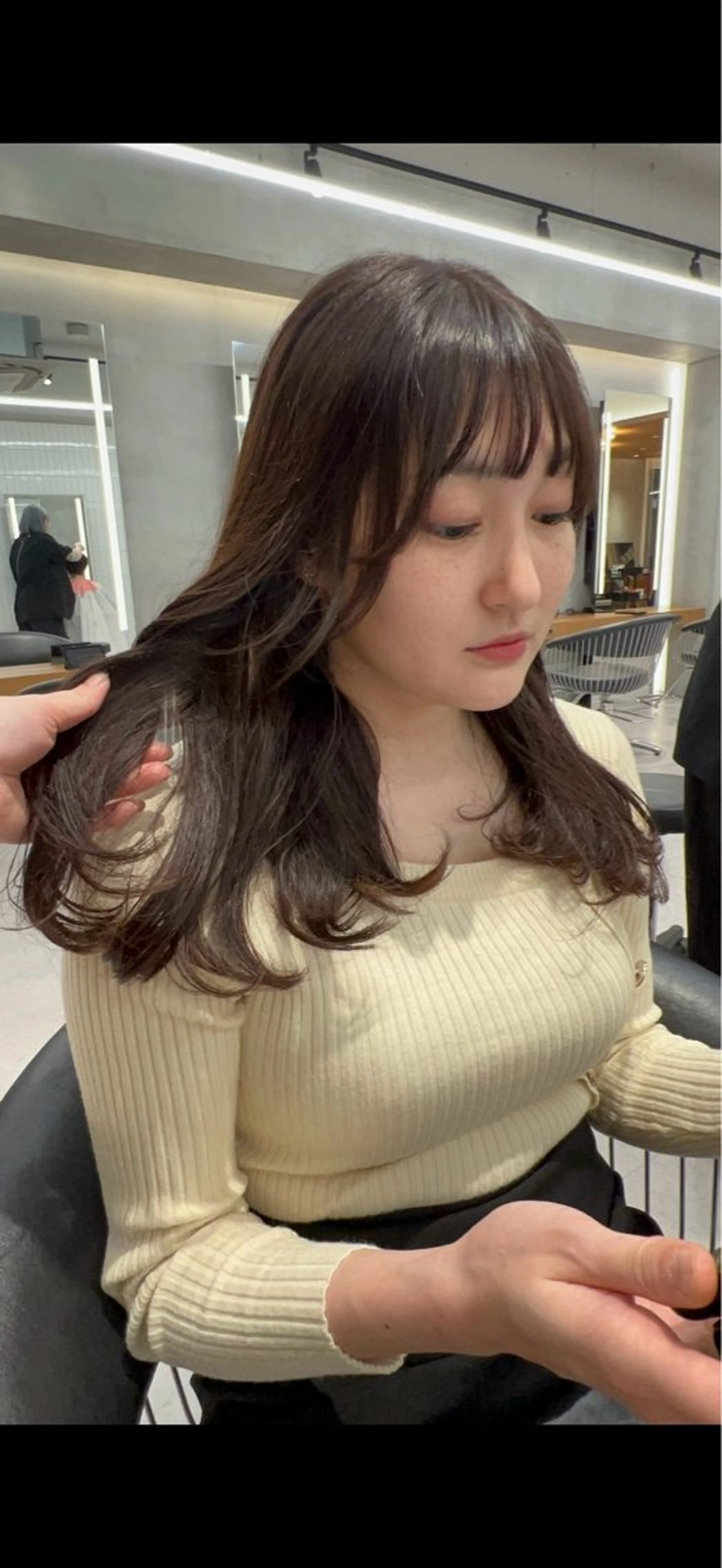 カラー ヘアカラー トリートメント スパイキーショート/ センターパート/奈菜のヘアスタイル