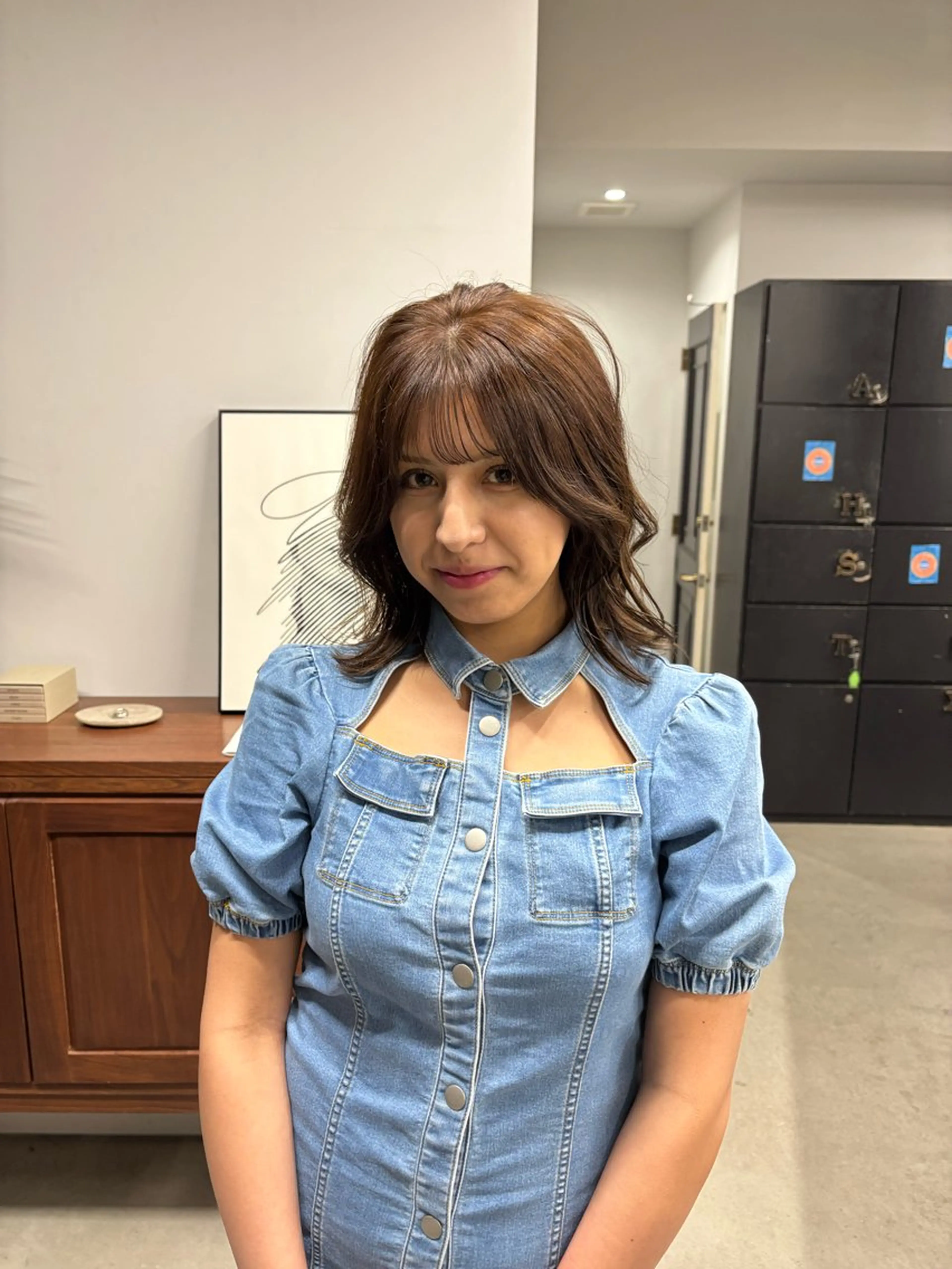 カラー ヘアカラー 高槻 成花のヘアスタイル