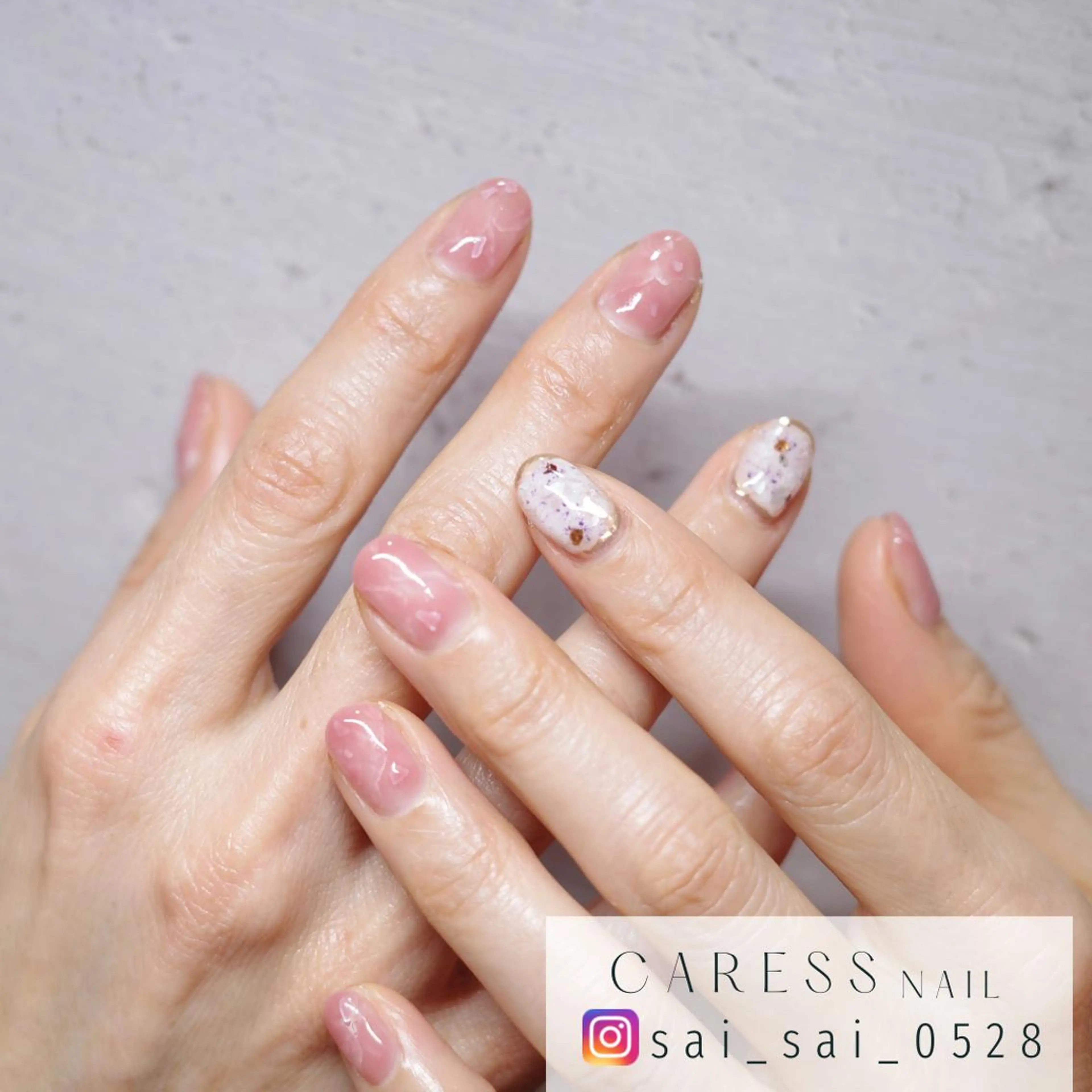 ネイル caress  nail カレスネイル　代々木上原所属・カレスネイル さいのネイルデザイン