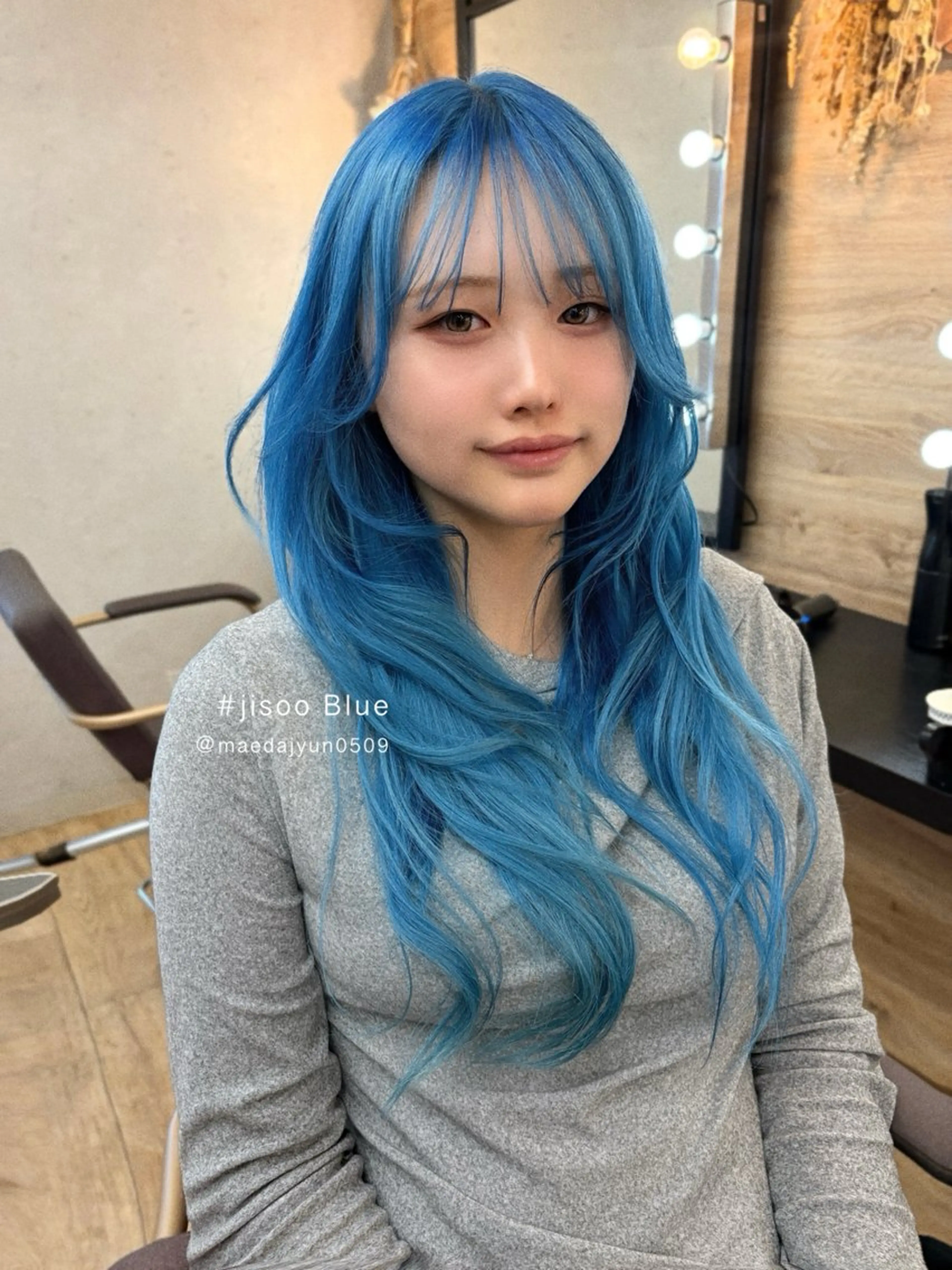ミディアム MAEDA 西金沢美容室のヘアスタイル