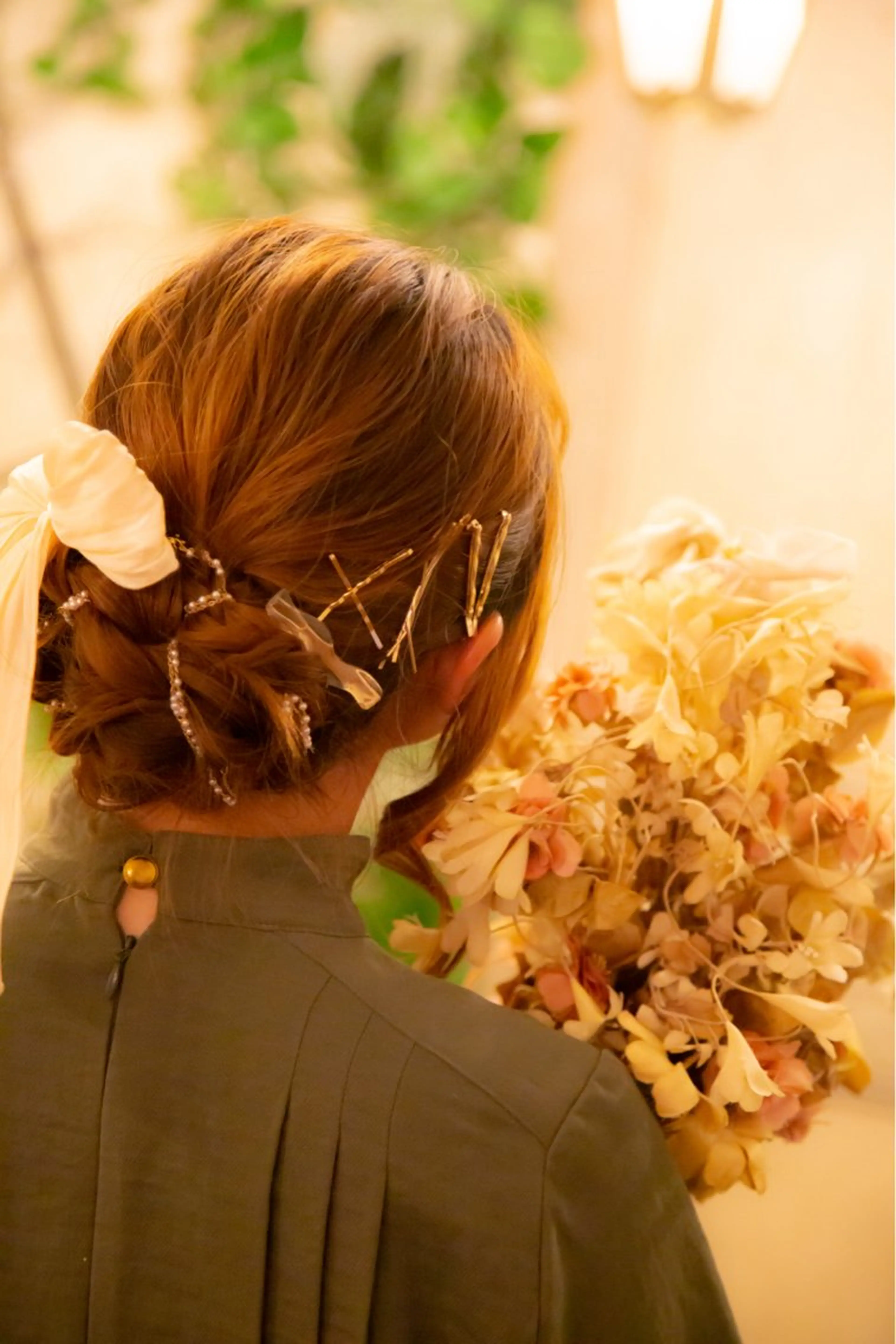 結婚式参列💍や推し活🎤にオススメ❣️ ヘアセット🌸の写真