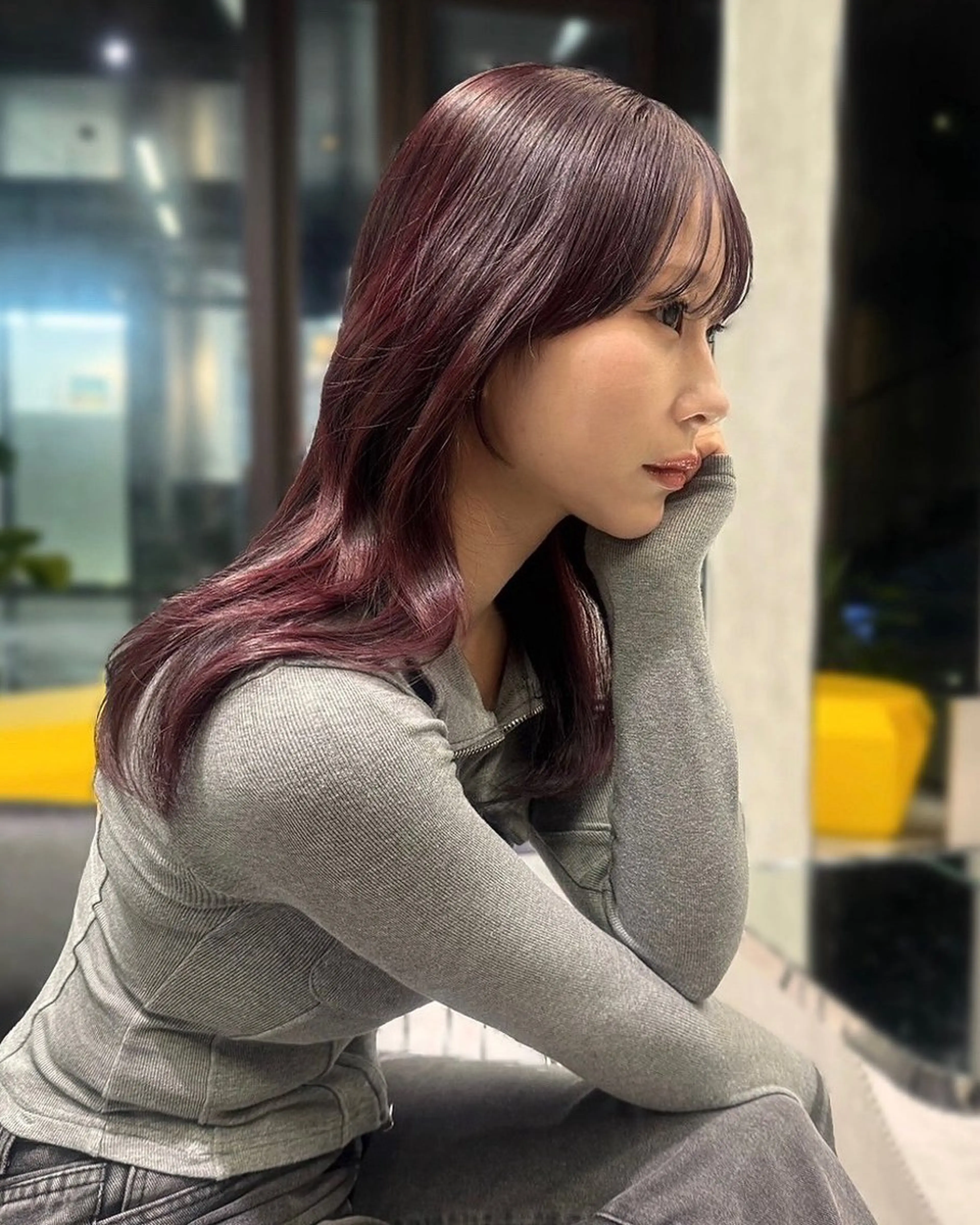 ロング 韓国hair🤍/ レイヤー/彩加のヘアスタイル