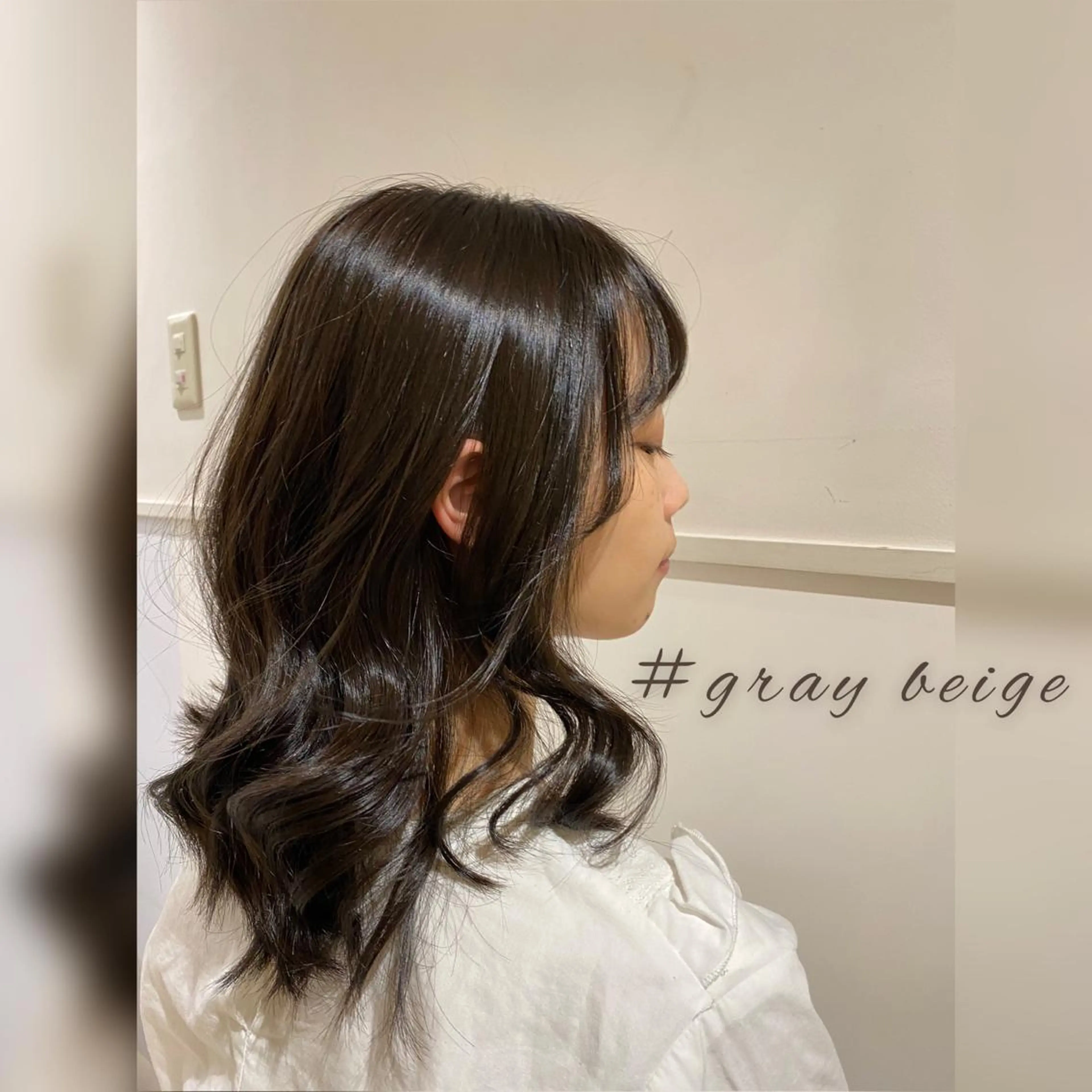 セミロング ヘアカラー トリートメント Dxxxx III所属・女性目線の大人 メンズ*Ayakaのヘアスタイル