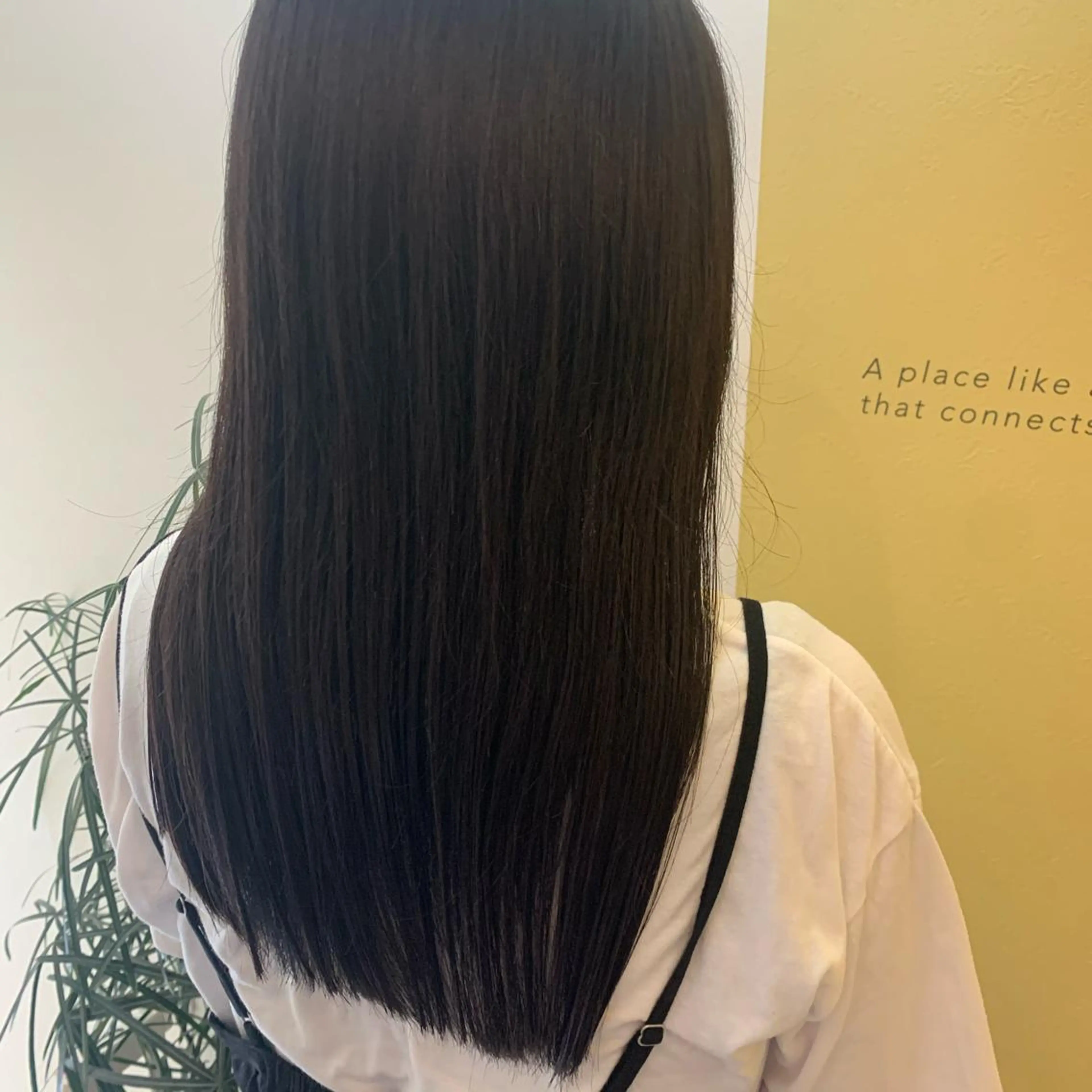 ロング パーマ ストレートパーマ カット 縮毛矯正 トリートメント hub hair レイヤー/透明感のヘアスタイル