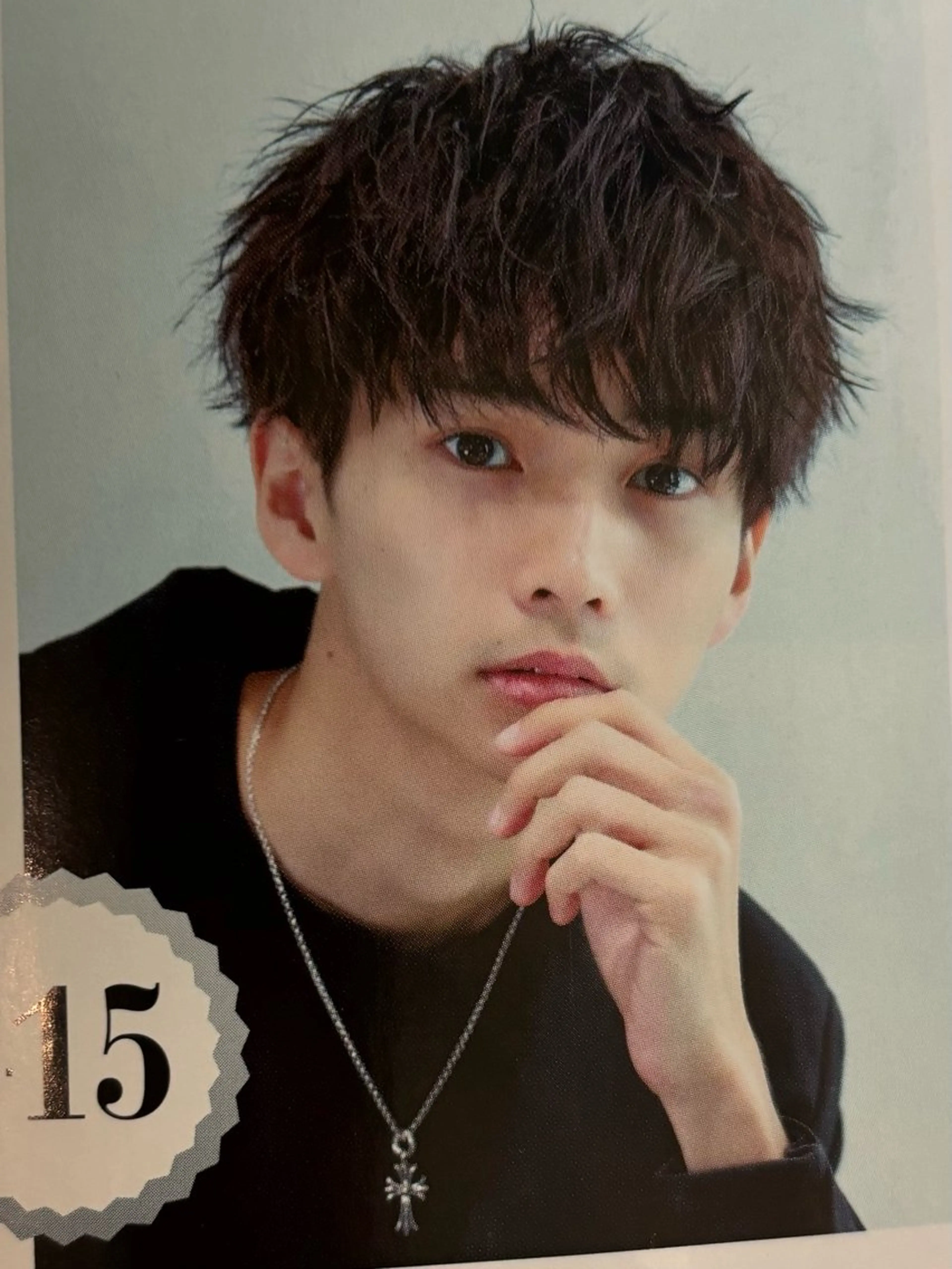 メンズ レイヤー/透明感 カラー/nanokaのヘアスタイル