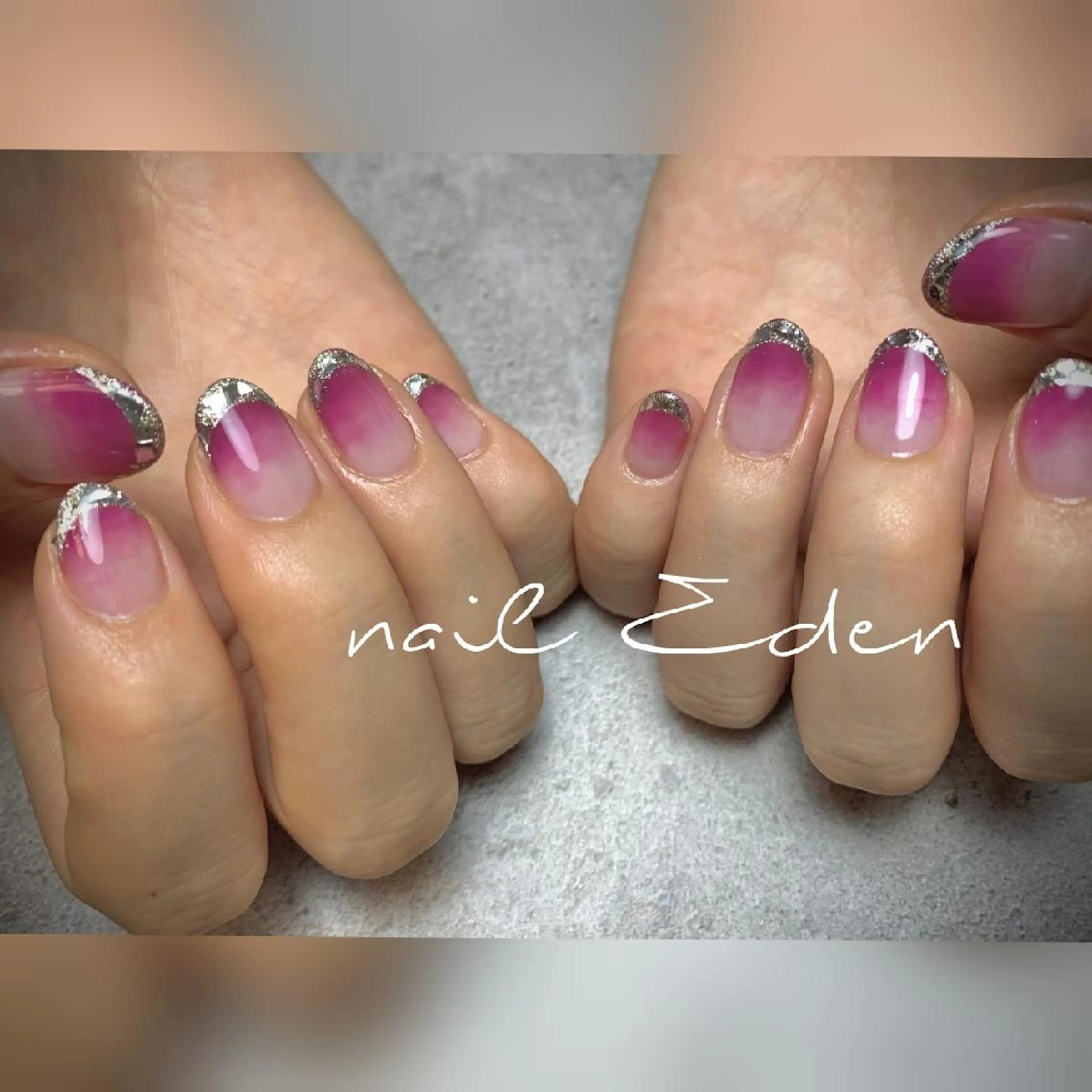 ネイル 持ち込み ハンドネイル ハンドケア Eden　private nail saron所属・Eden ♾️のネイルデザイン