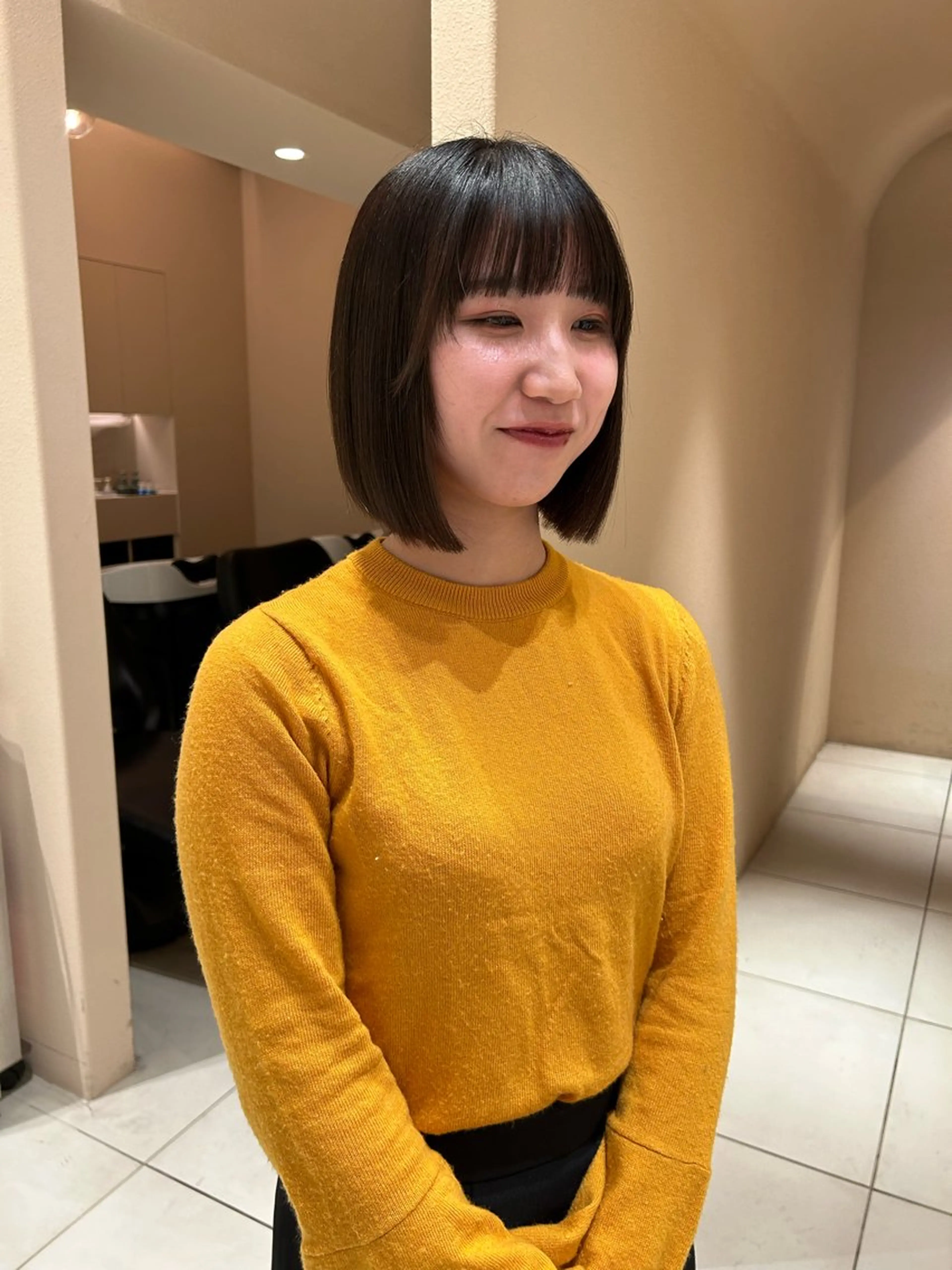 MIKA/ボブ/ レイヤー/メンズのヘアスタイル