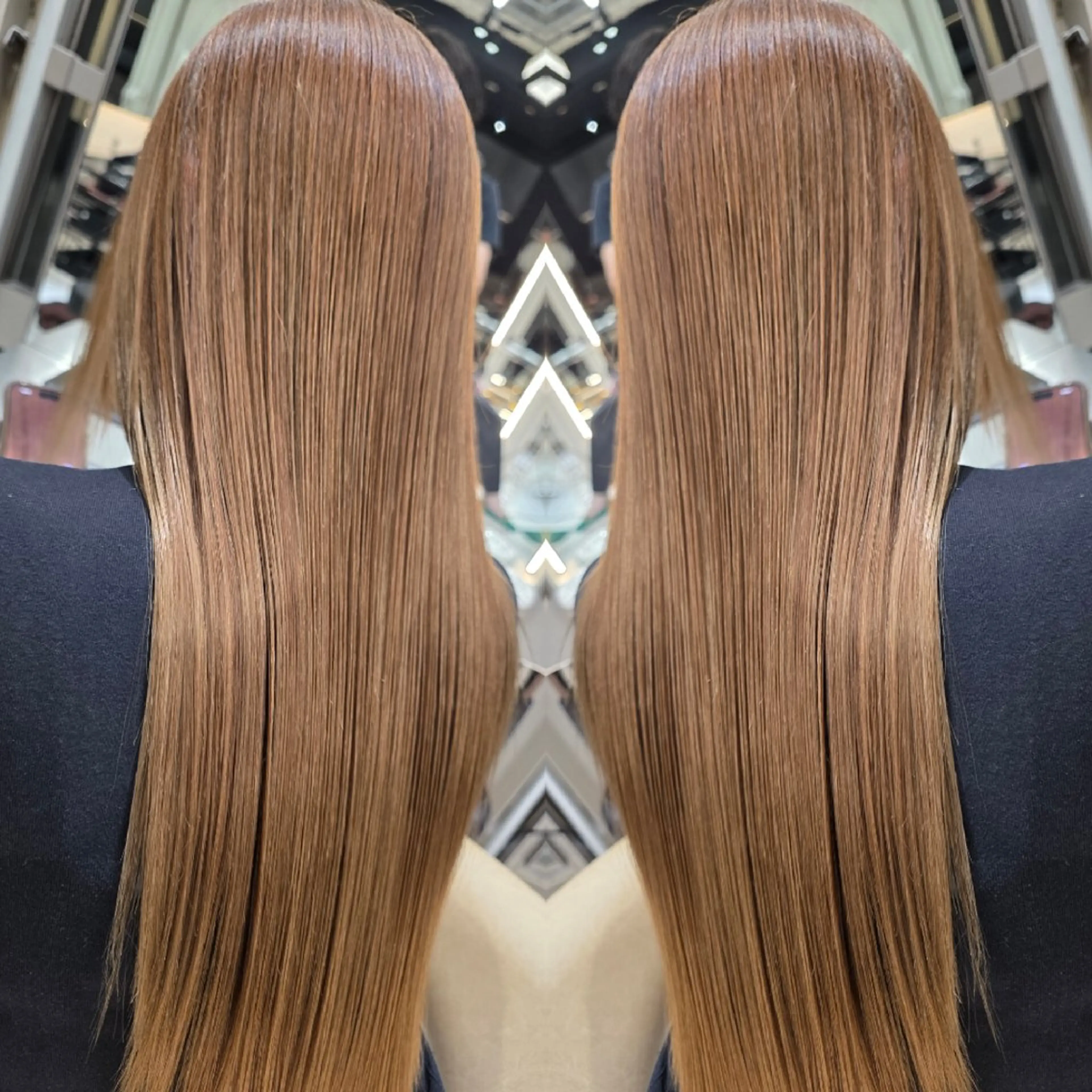 セミロング カラー トリートメント トリートメント ✨弱酸性縮毛矯正✨ ✨髪質改善✨hiroのヘアスタイル