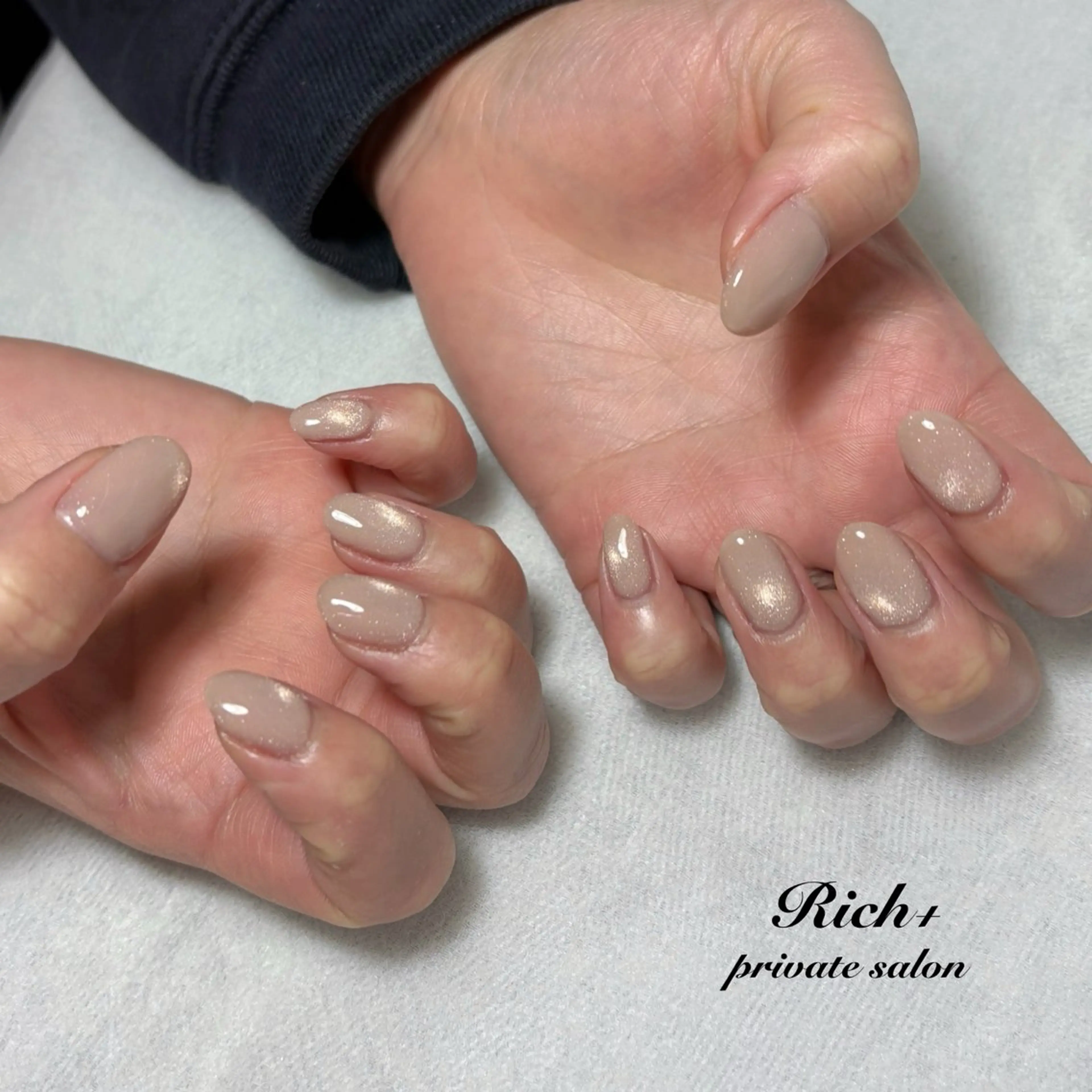 ネイル オフィスネイル ハンドネイル Rich+nail Mayuのネイルデザイン