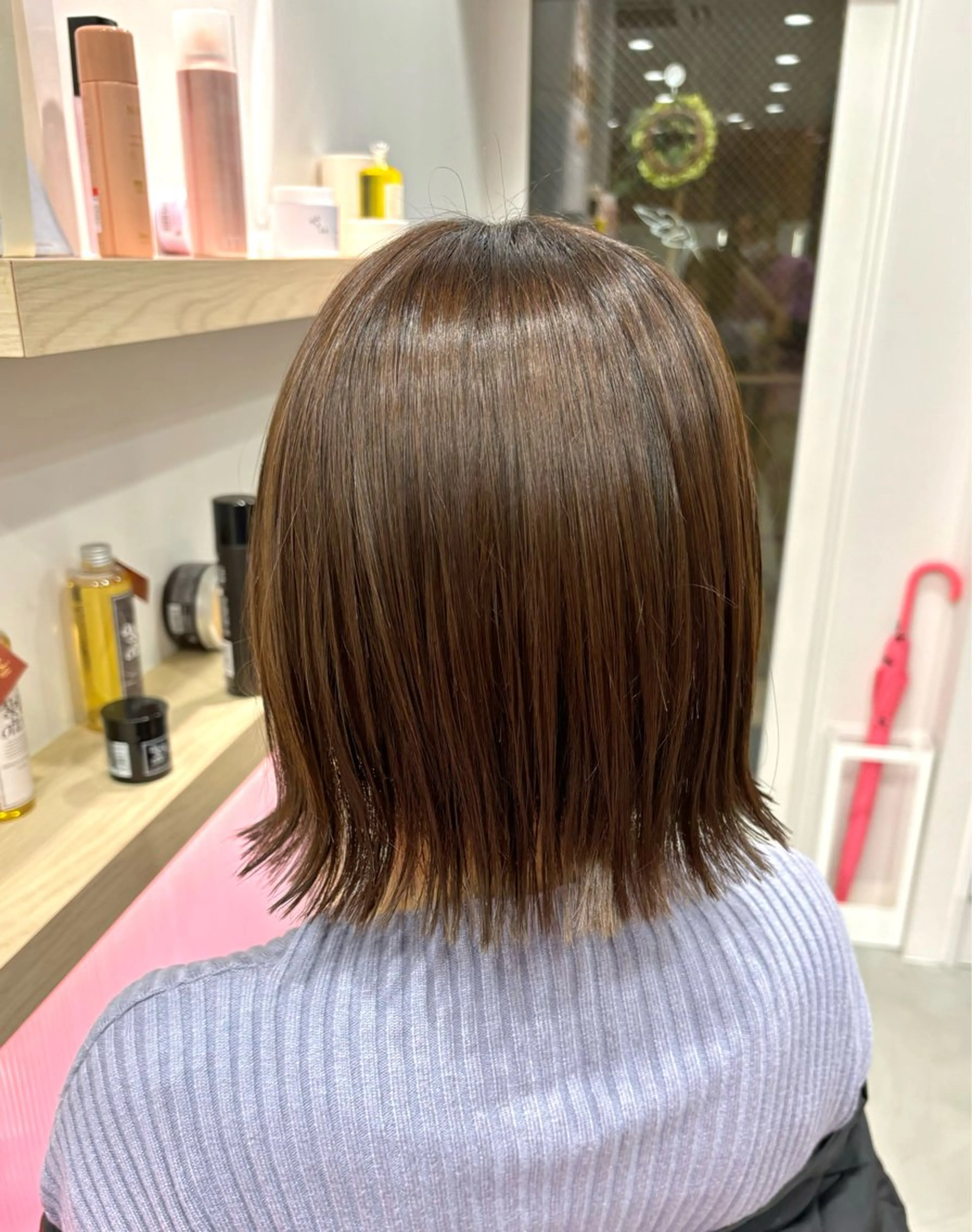 ショート カラー メンズカット ボブ/米崎駿也のヘアスタイル